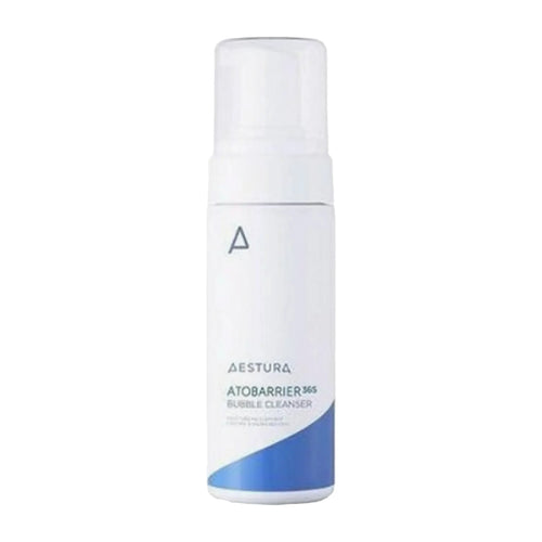 AESTURA Atobarrier365 Bubble Cleanser 150ml pump bottle for frictionless sensitive skin washing and K-beauty bubble care.