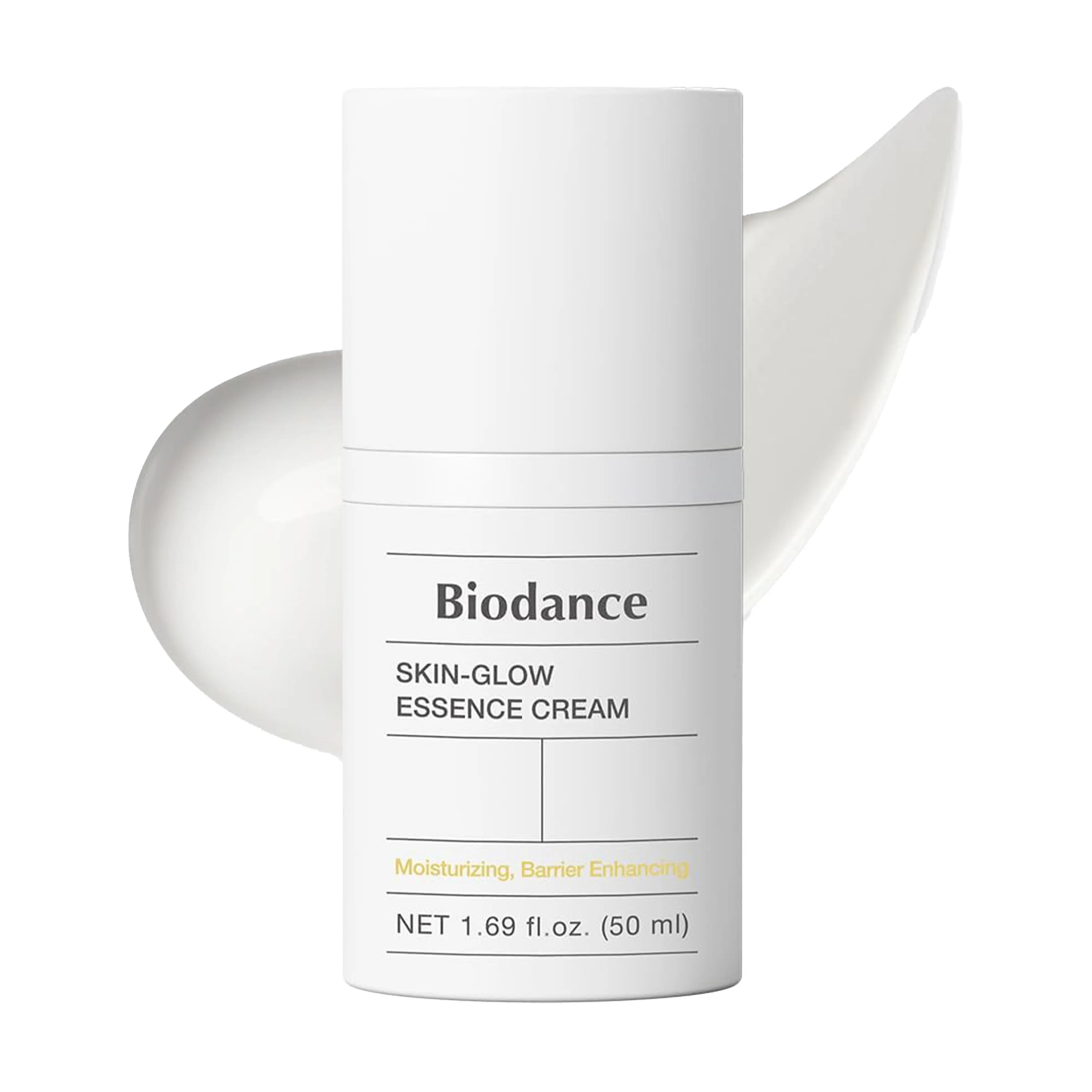 Biodance Skin Glow Essence Cream 50ml. A lightweight radiance-boosting face cream for a plump, dewy glass skin glow.