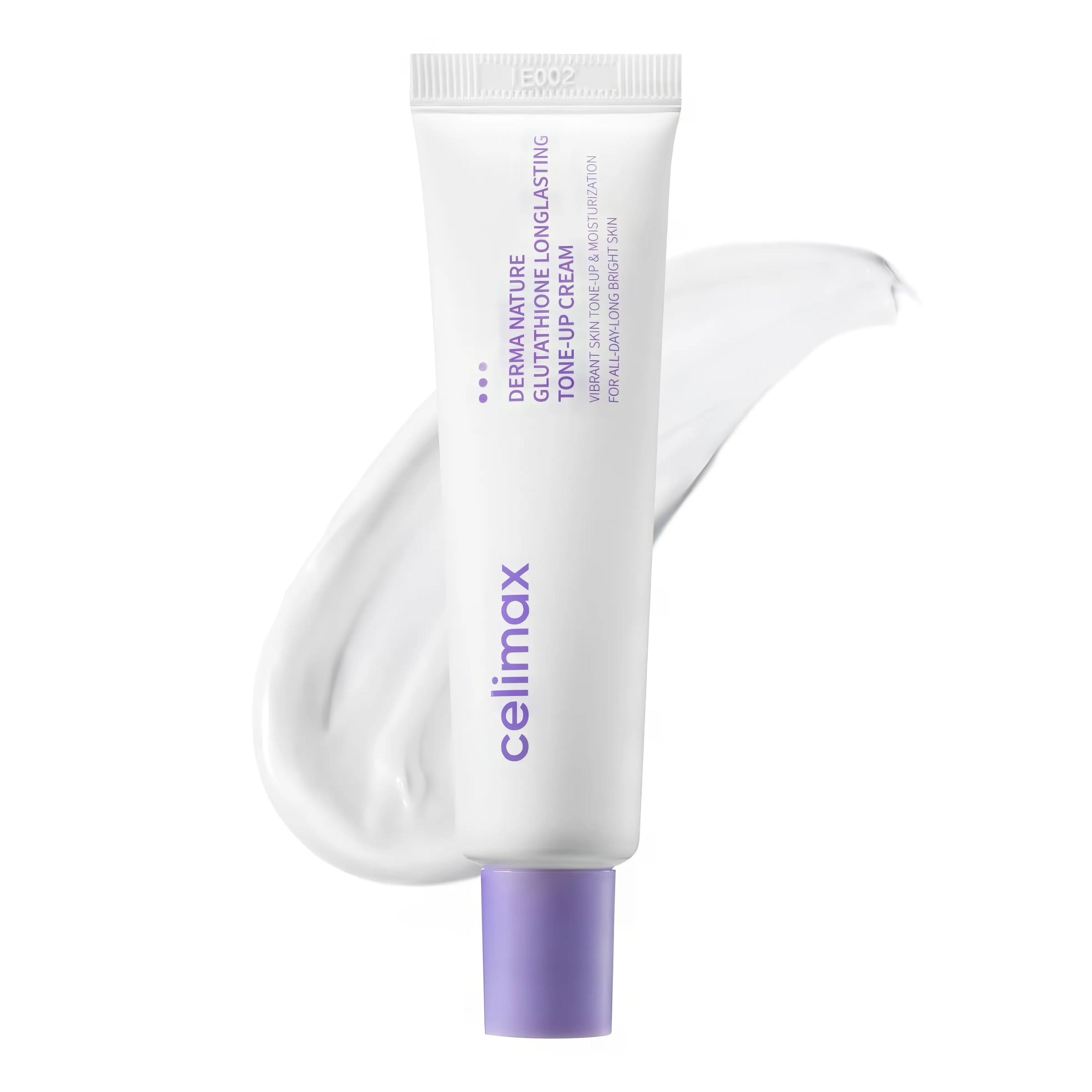 CELIMAX Derma Nature Glutathione Long Lasting Tone Up Cream 35 ml for dull and uneven skin tone, brightening cream with glutathione to enhance radiance, even complexion, and provide a natural tone-up effect