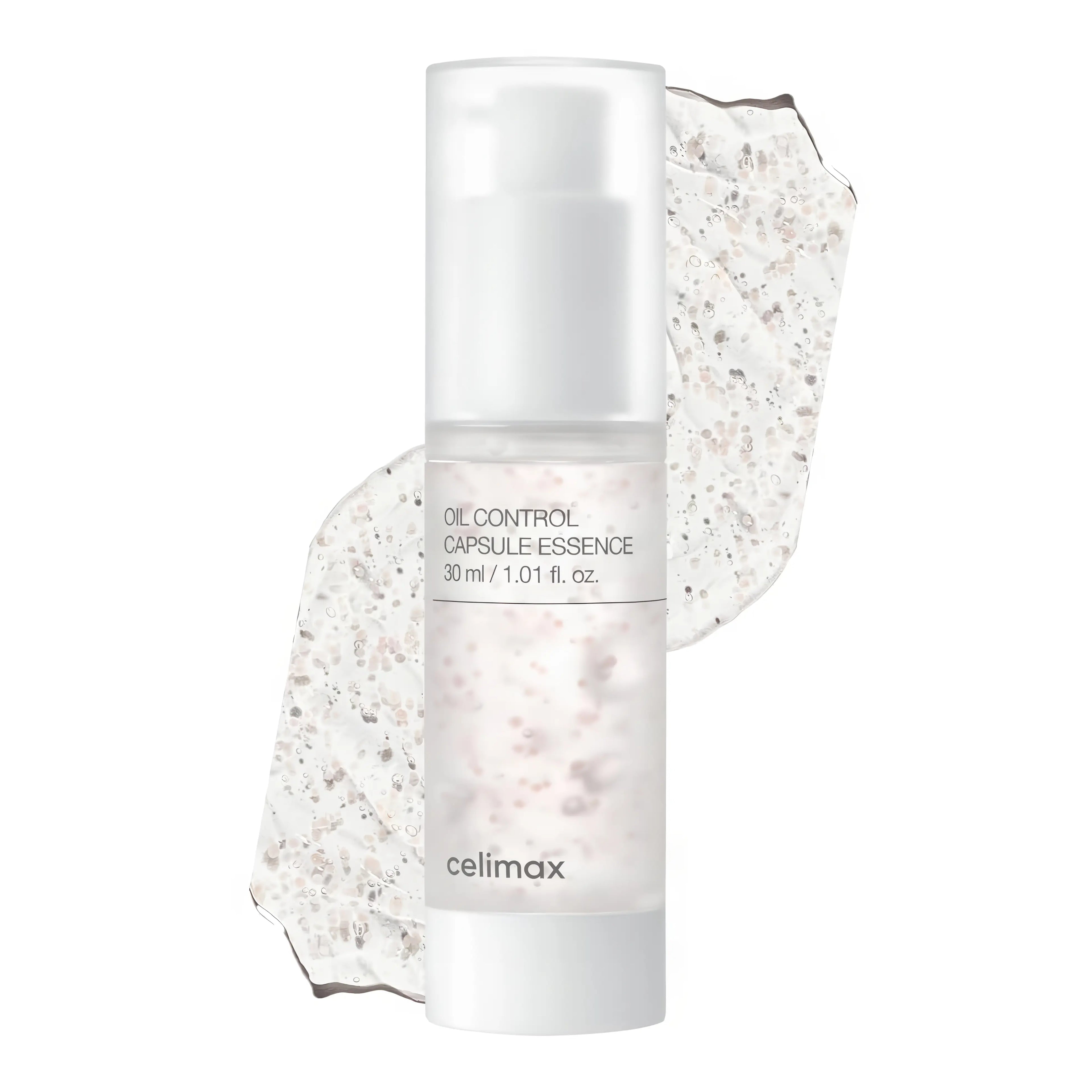 CELIMAX Oil Control Capsule Essence 30 ml for oily and combination skin, lightweight essence to regulate excess sebum, refine pores, and maintain balanced hydration without heaviness