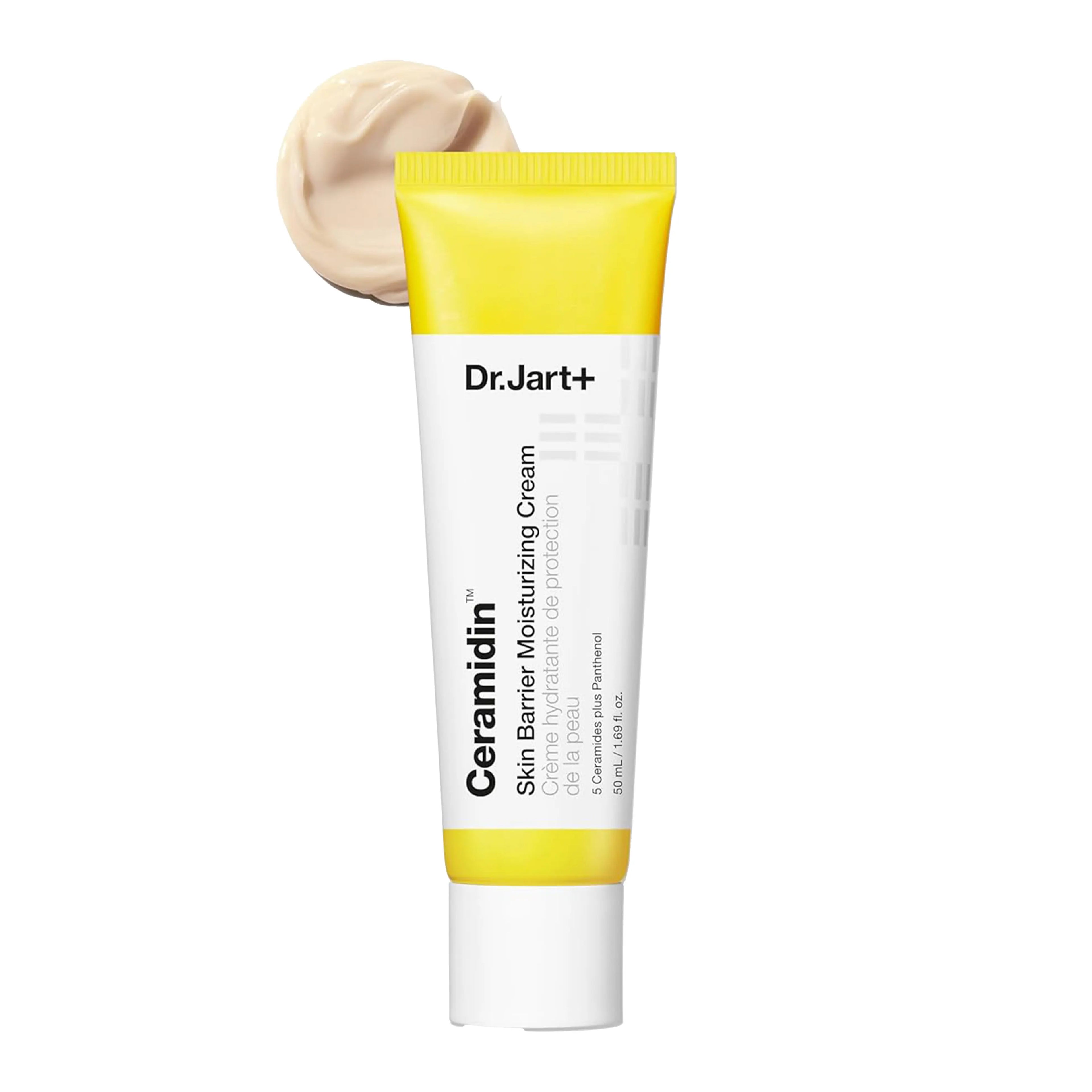 Dr.Jart+ Ceramidin Skin Barrier Moisturizing Cream 50ml. K-beauty barrier repairing moisturizer with 5-Cera Complex for dry and sensitive skin
