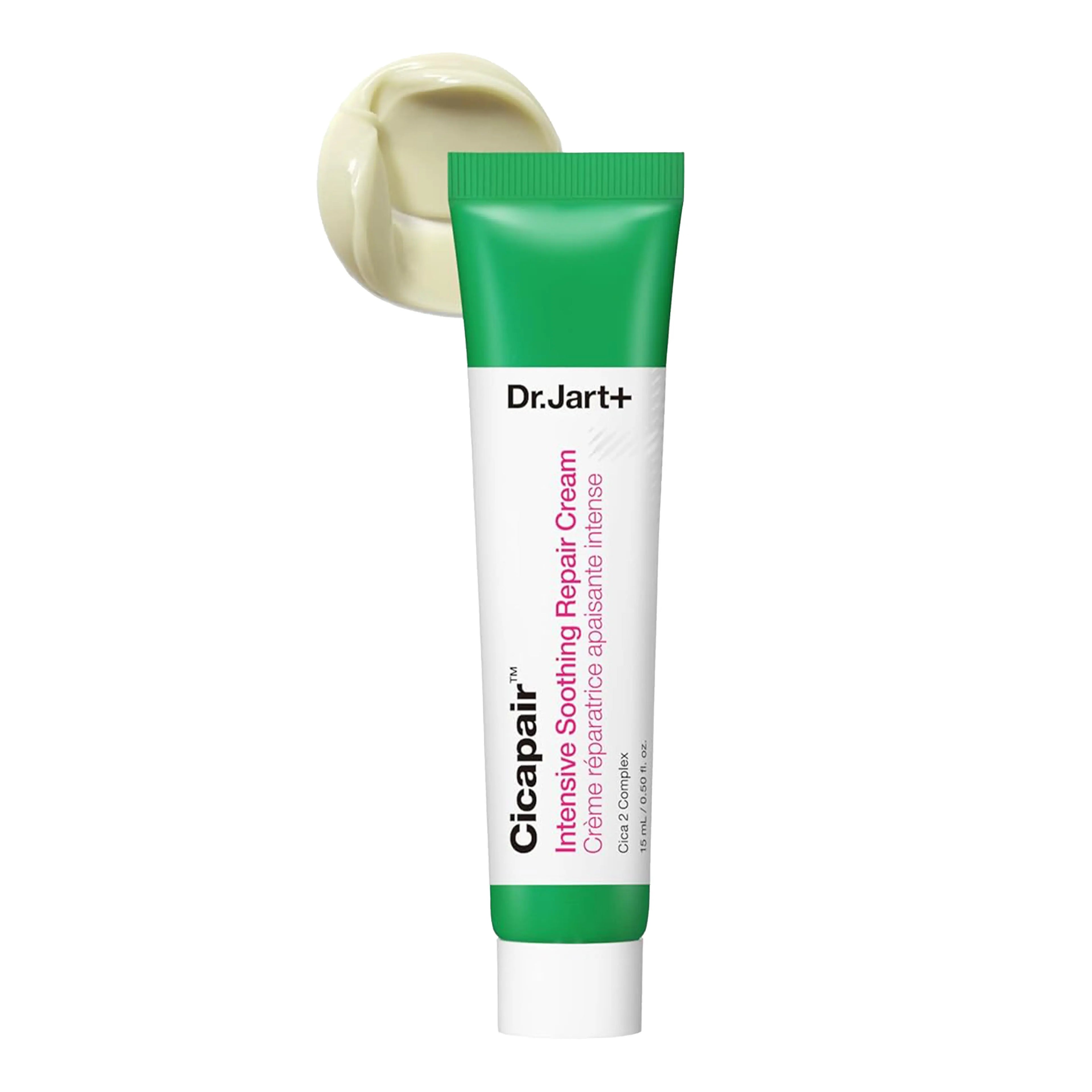 Dr.Jart+ Cicapair Intensive Soothing Repair Cream 50ml. K-beauty soothing moisturizer for redness and sensitive skin barrier repair