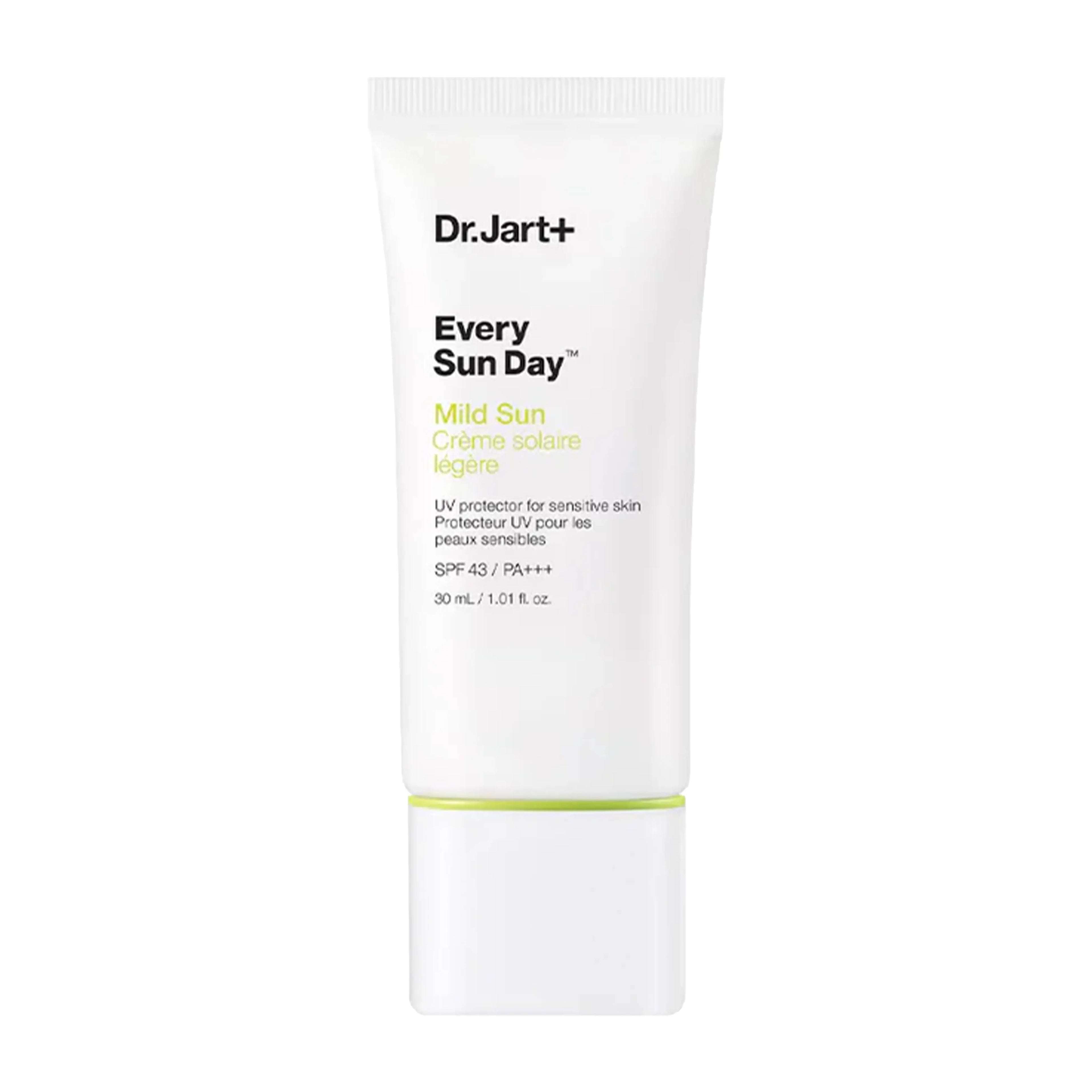 Dr.Jart+ Every Sun Day Mild Sun 30ml. K-beauty 100% mineral sunscreen with SPF 43+ PA+++ for sensitive skin