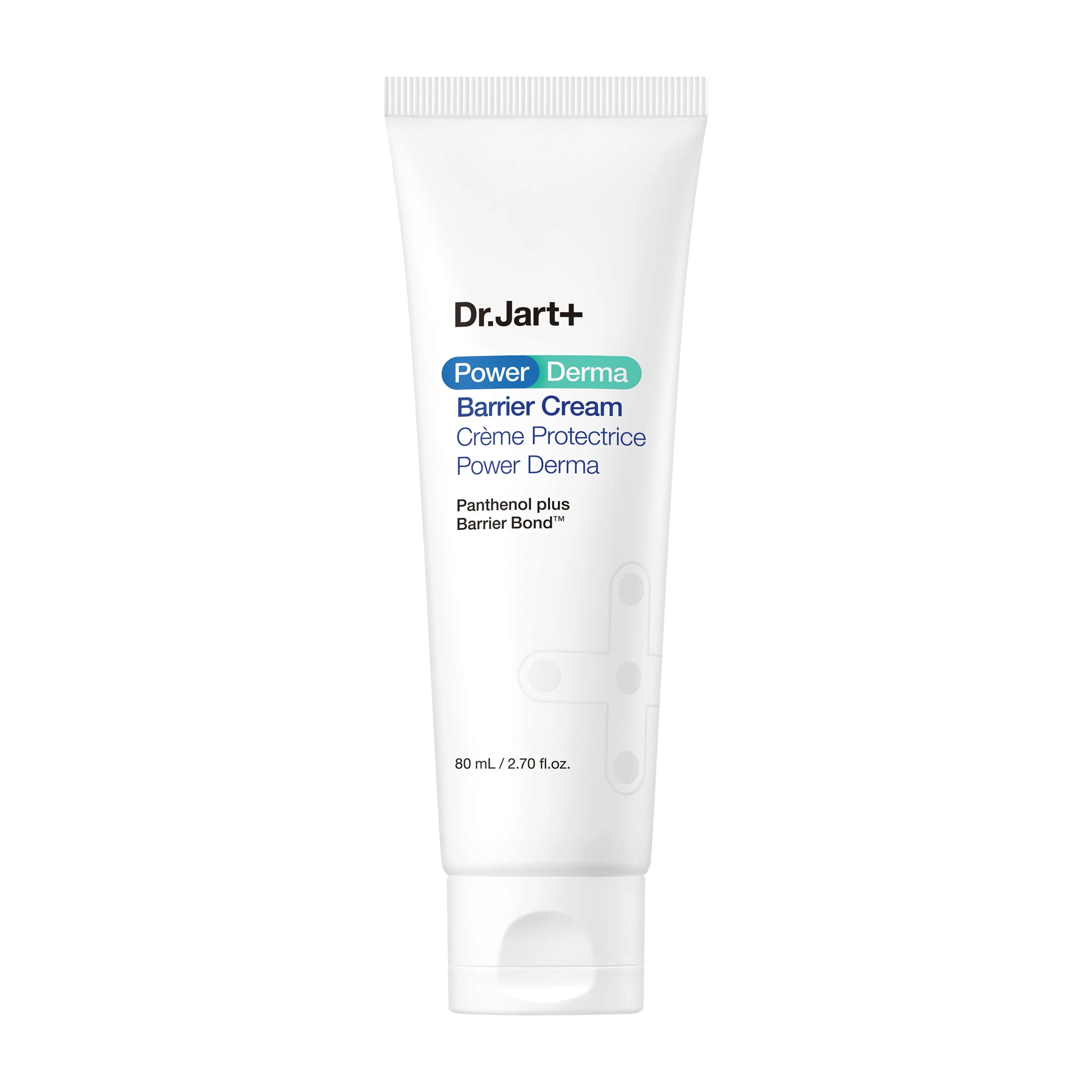Dr.Jart+ Power Derma Barrier Cream 80ml. K-beauty barrier repairing moisturizer with Panthenol and Ceramides for sensitive skin