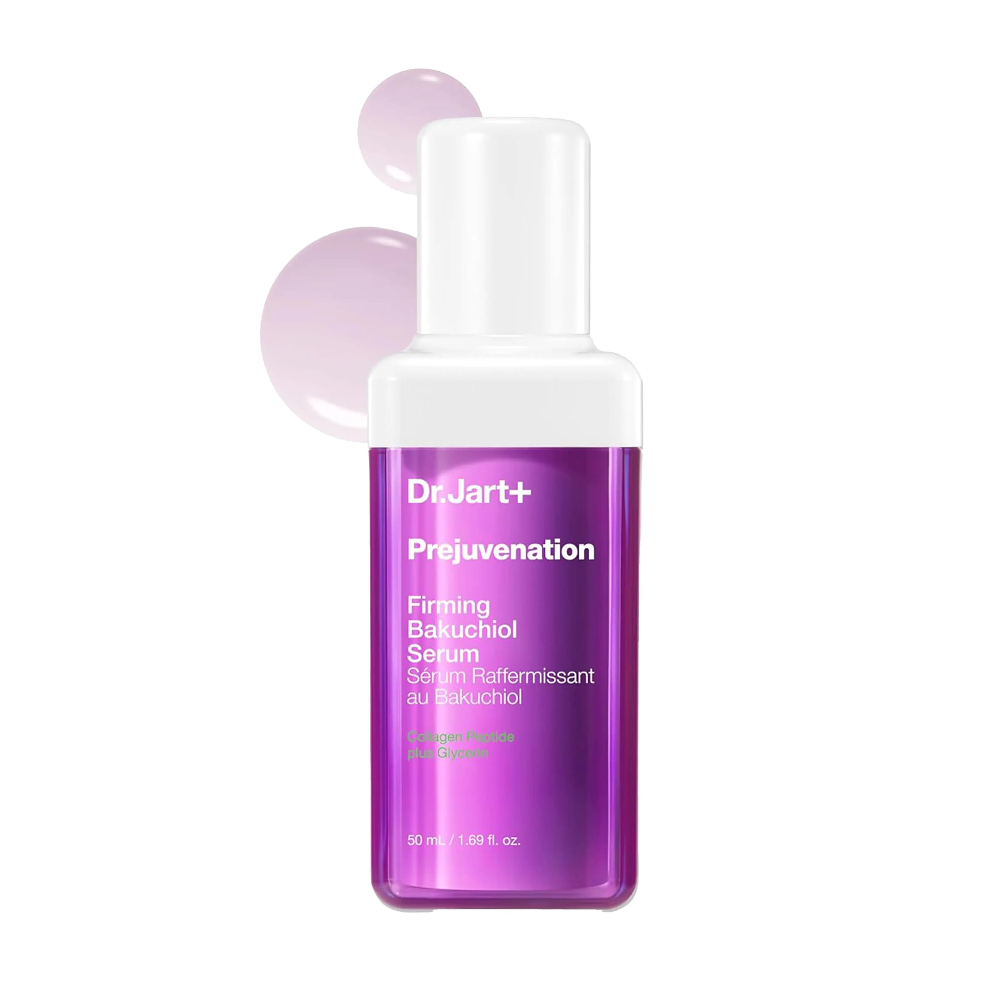 Dr.Jart+ Rejuvenation Firming Bakuchiol Serum 50ml. K-beauty gentle anti-aging serum with Bakuchiol and Peptides for skin elasticity