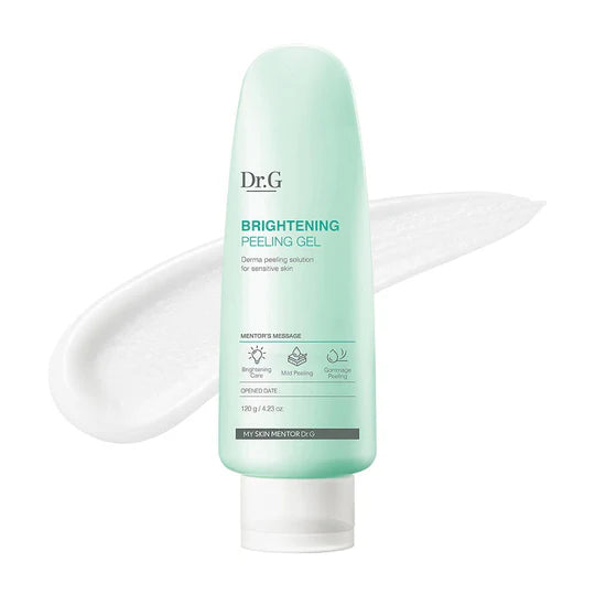 Dr.G Brightening Peeling Gel 120g gentle exfoliator that removes dead skin smooths texture and brightens dull skin without irritation