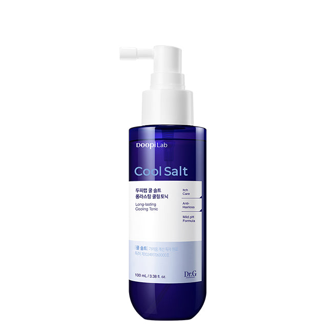 Dr.G Cool Salt Long Lasting Cooling Tonic 100ml scalp tonic that relieves itchiness and cools overheated scalp