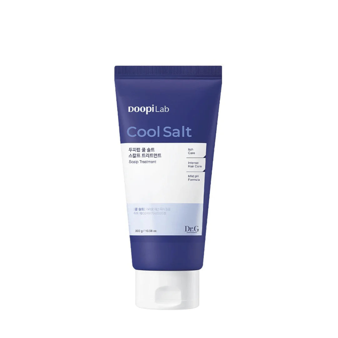 Dr.G Cool Salt Scalp Treatment 300g cooling scalp treatment that soothes irritated scalp and repairs damaged hair