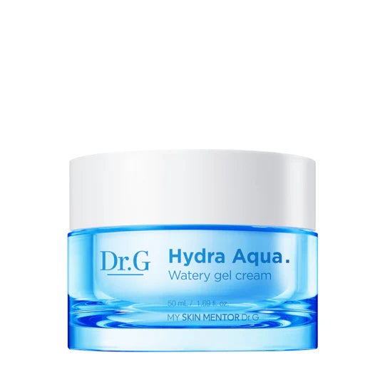 Dr.G Hydra Aqua Watery Gel Cream 50ml ultra lightweight hydrating gel that cools skin and delivers fast absorbing moisture