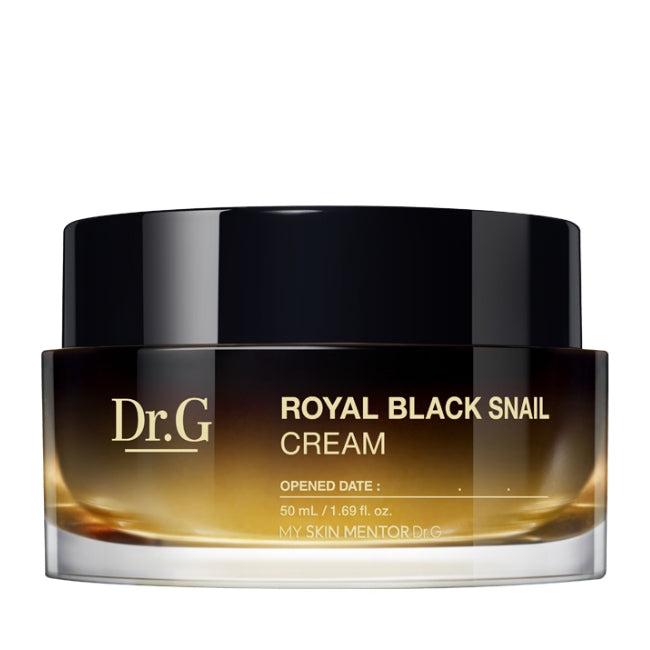 Dr.G Royal Black Snail Cream 50ml premium anti aging cream that improves elasticity repairs skin and restores radiant glow