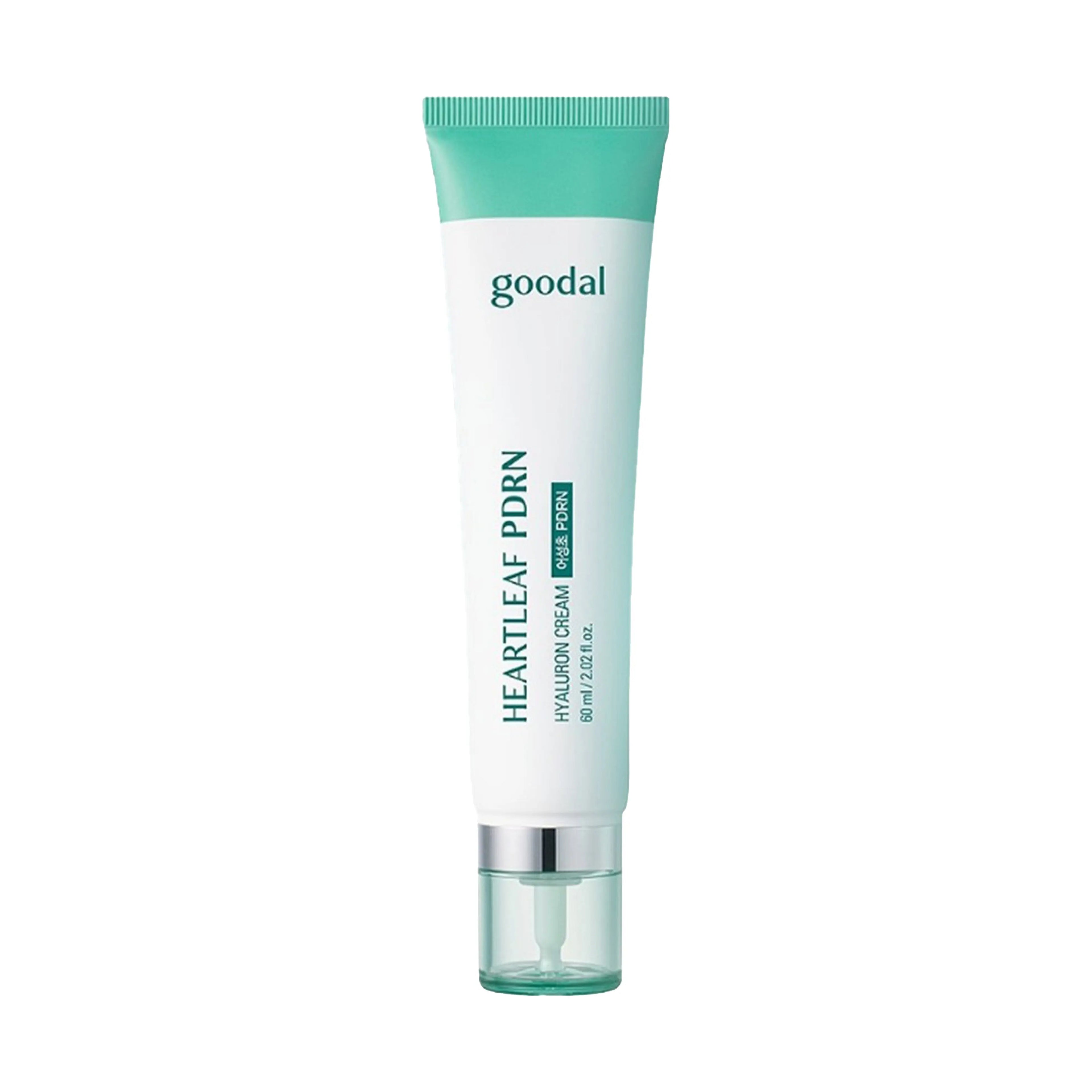 goodal Heartleaf PDRN Hyaluron Glow Cream 60ml for deep hydration, barrier care, soothing moisture, and healthy radiant glow