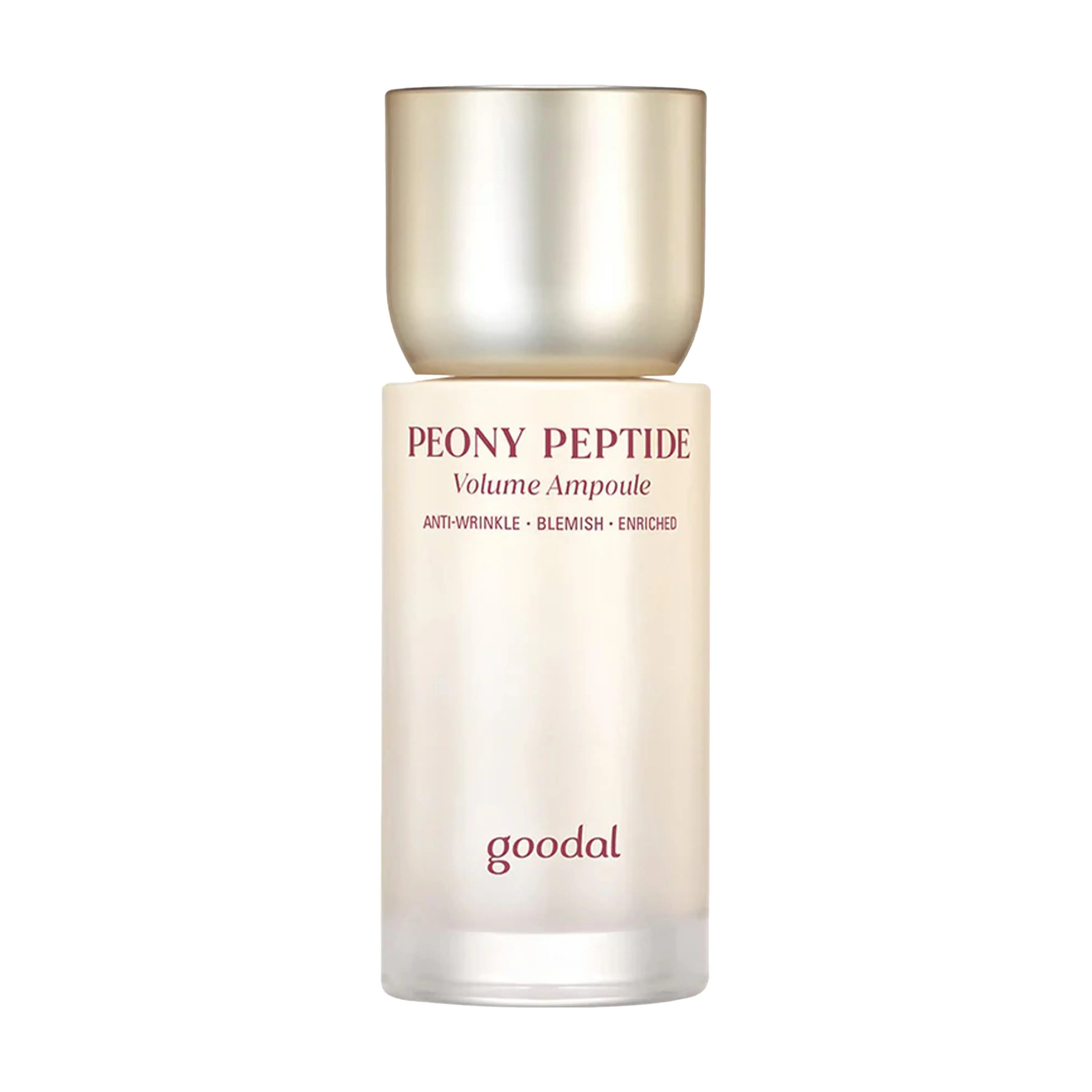 goodal Peony Peptide Volume Ampoule 50ml for wrinkles, low elasticity, rough texture, and nourishing firm-skin care