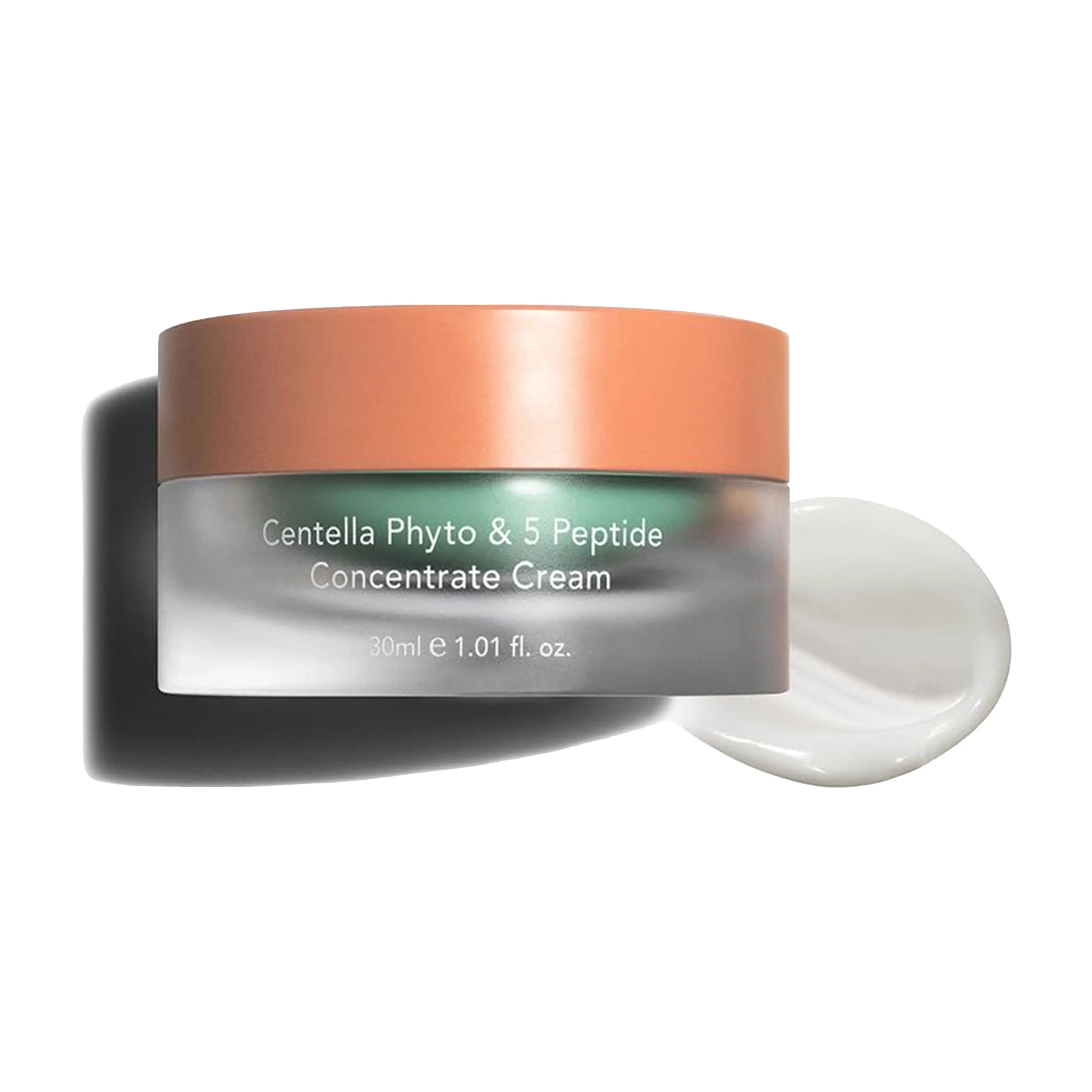 Haruharu Wonder Centella Phyto & 5 Peptide Concentrate Cream 30ml. K-beauty intensive firming cream with 5 peptides and Centella for eyes and lips