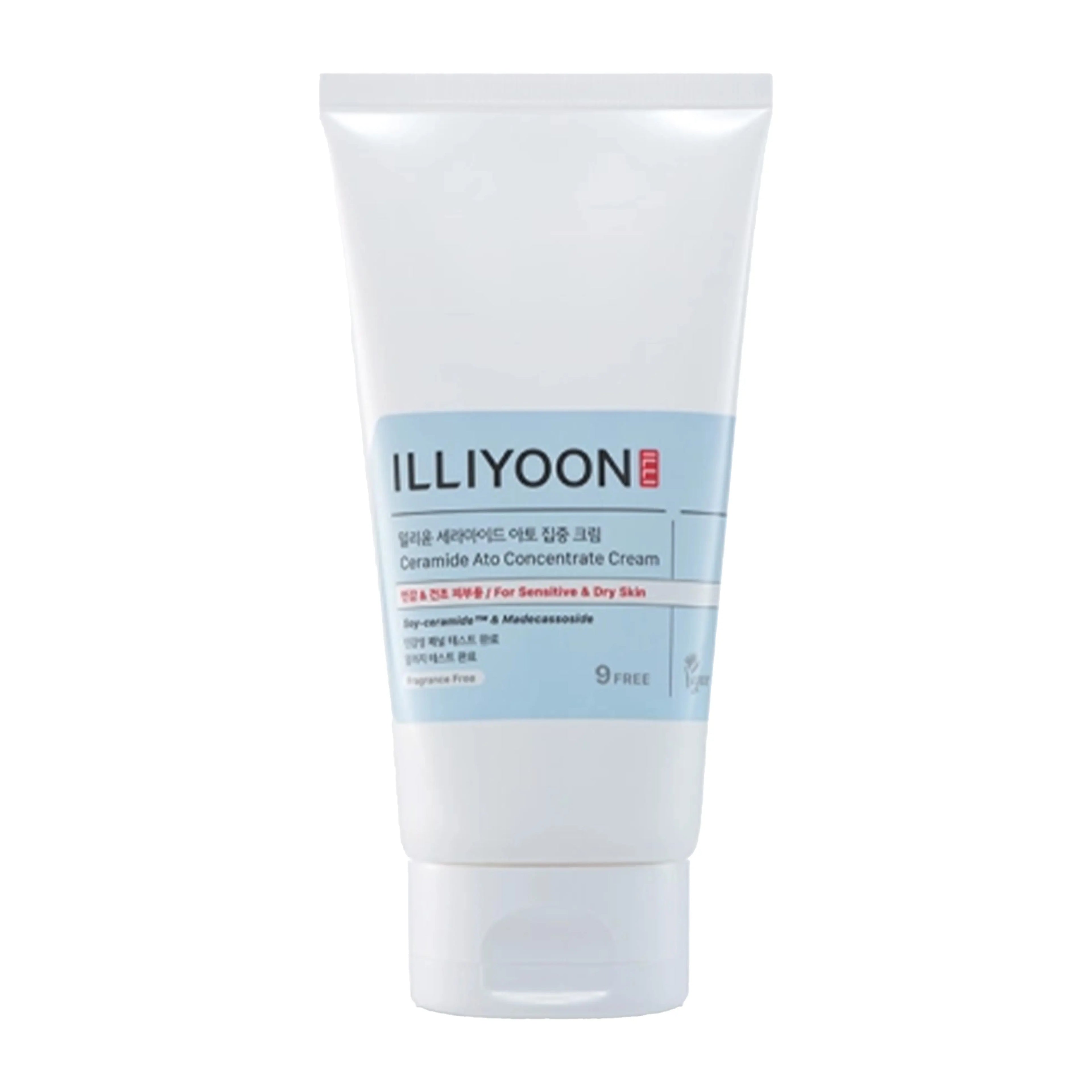ILLIYOON Ceramide Ato Concentrate Cream 230ml. K-beauty intensive barrier cream with visible Ceramide capsules and 100-hour hydration
