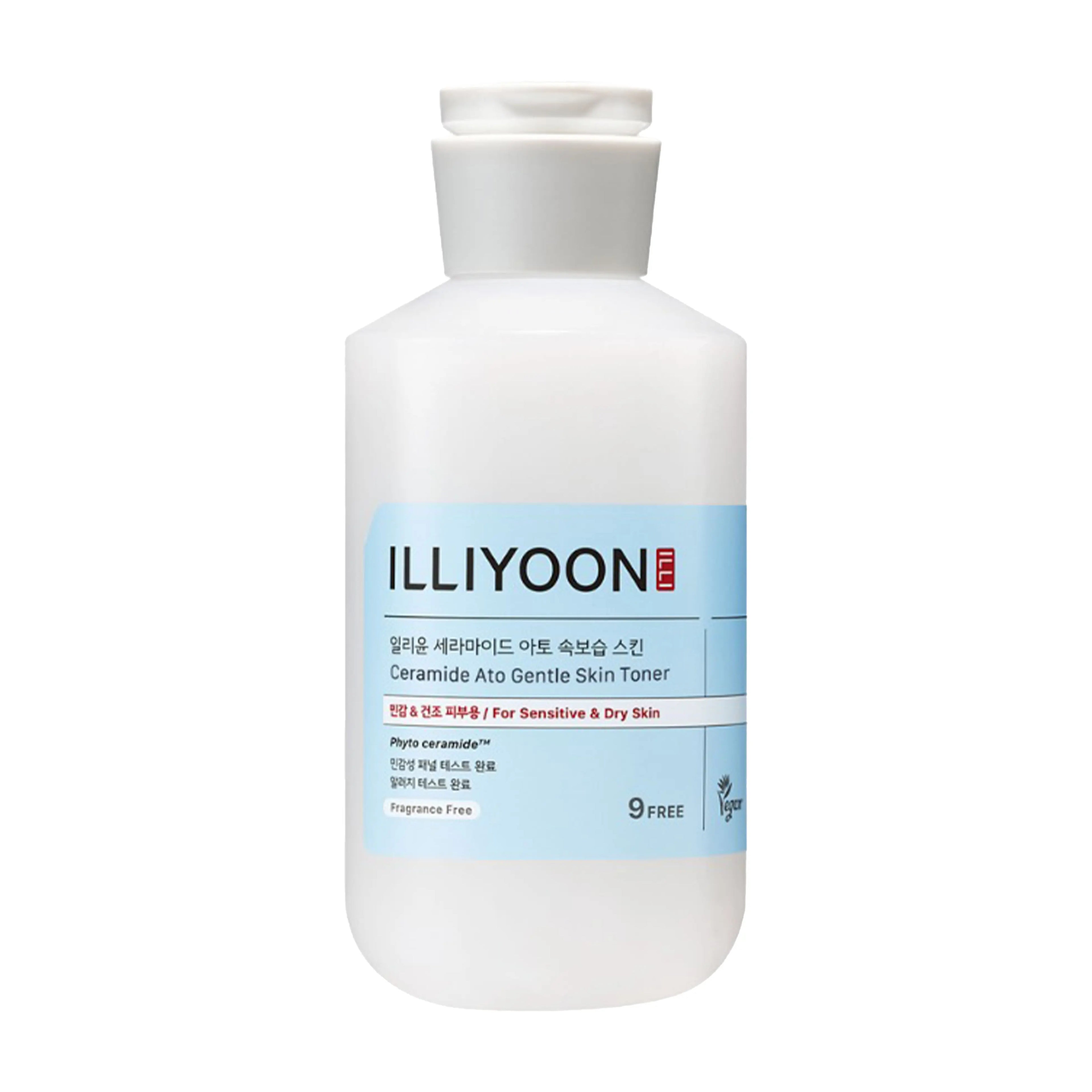ILLIYOON Ceramide Ato Moisturizing Skin 250ml. K-beauty barrier-repairing milky toner with Ceramide Skin Complex