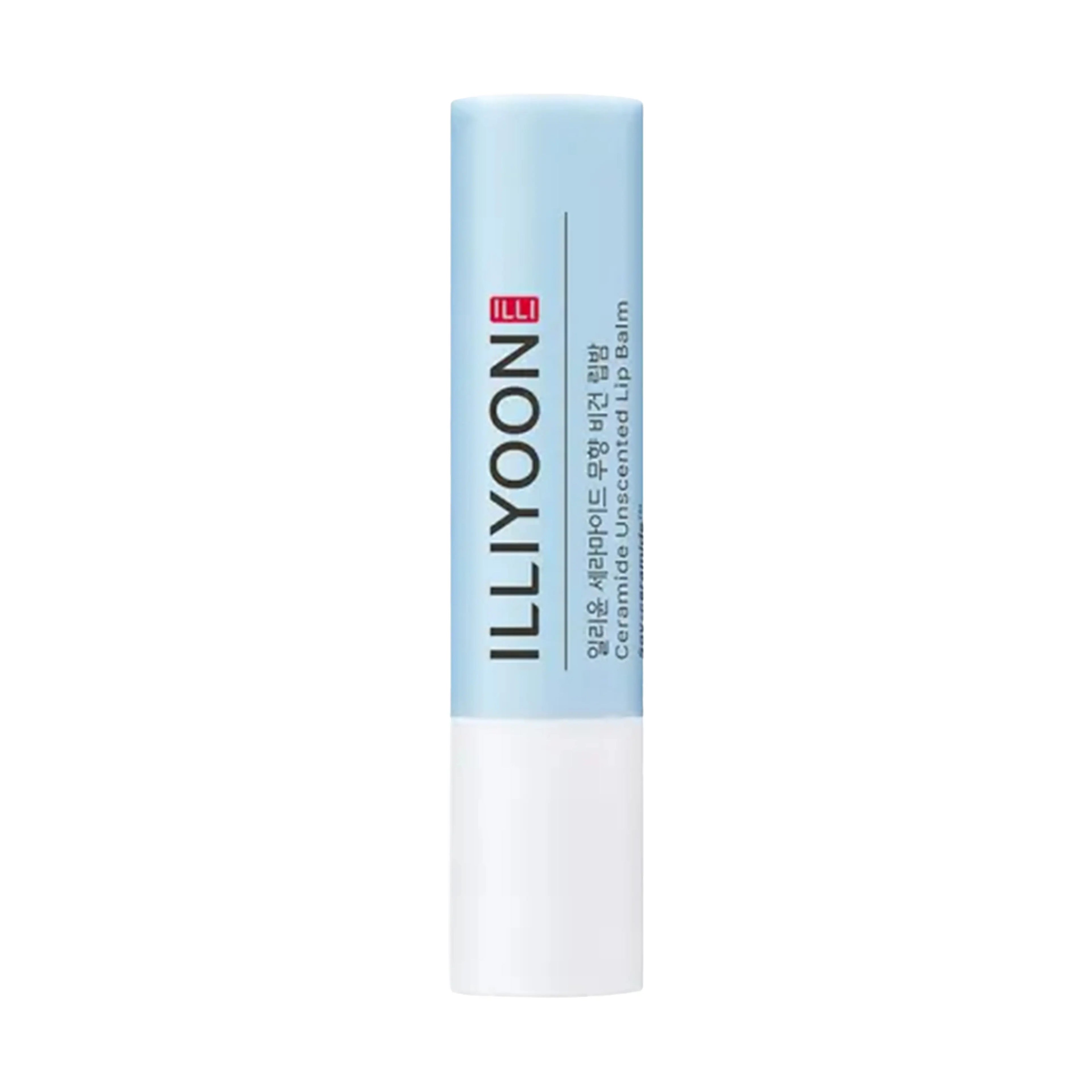 ILLIYOON Ceramide Fragrance Free Vegan Lip Balm 3.2g. K-beauty intensive lip care with Ceramide Skin Complex™ and plant-derived oils