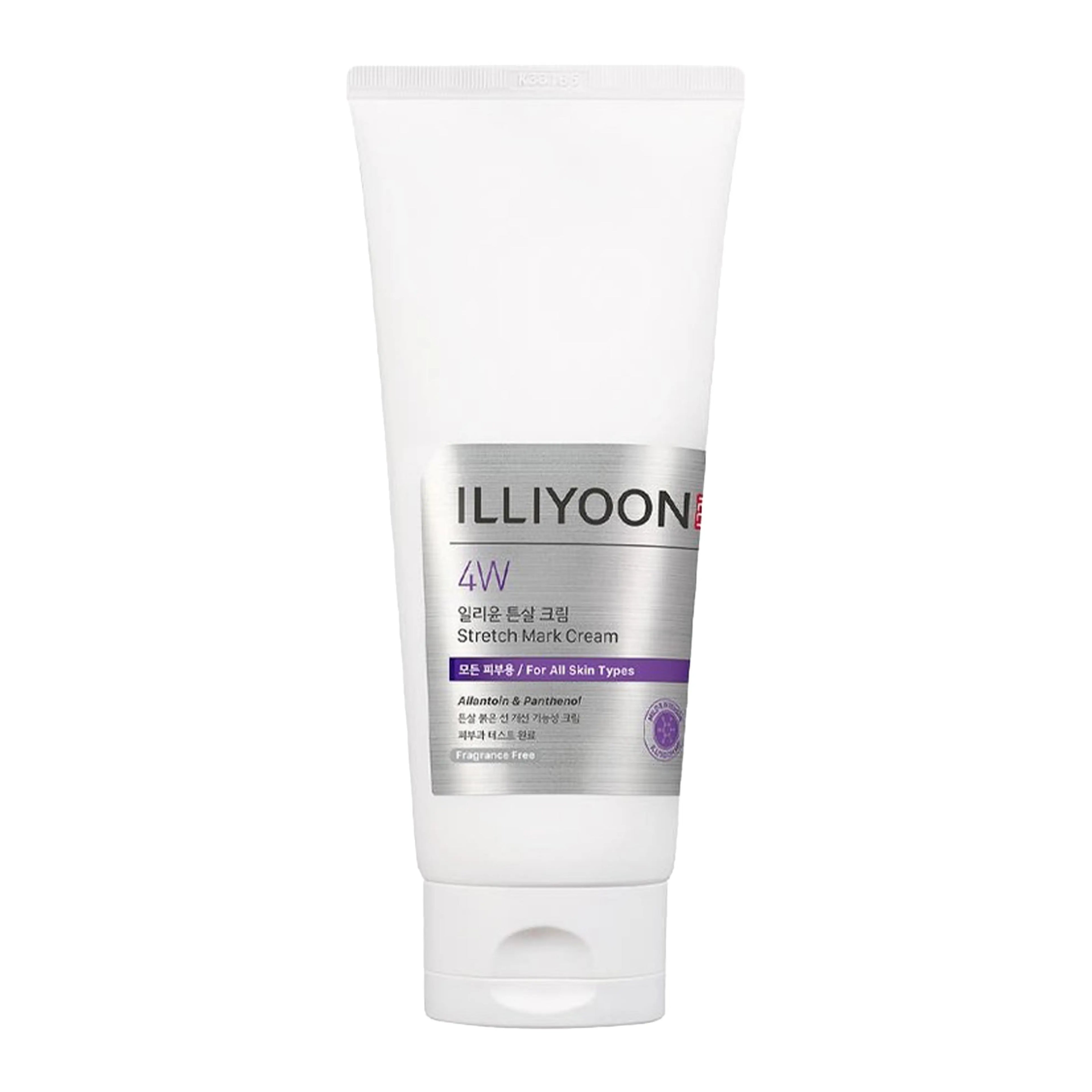 ILLIYOON Stretch Mark Cream Fragrance Free 200ml. K-beauty pregnancy-safe stretch mark treatment with Oleanolic Acid and Panthenol.