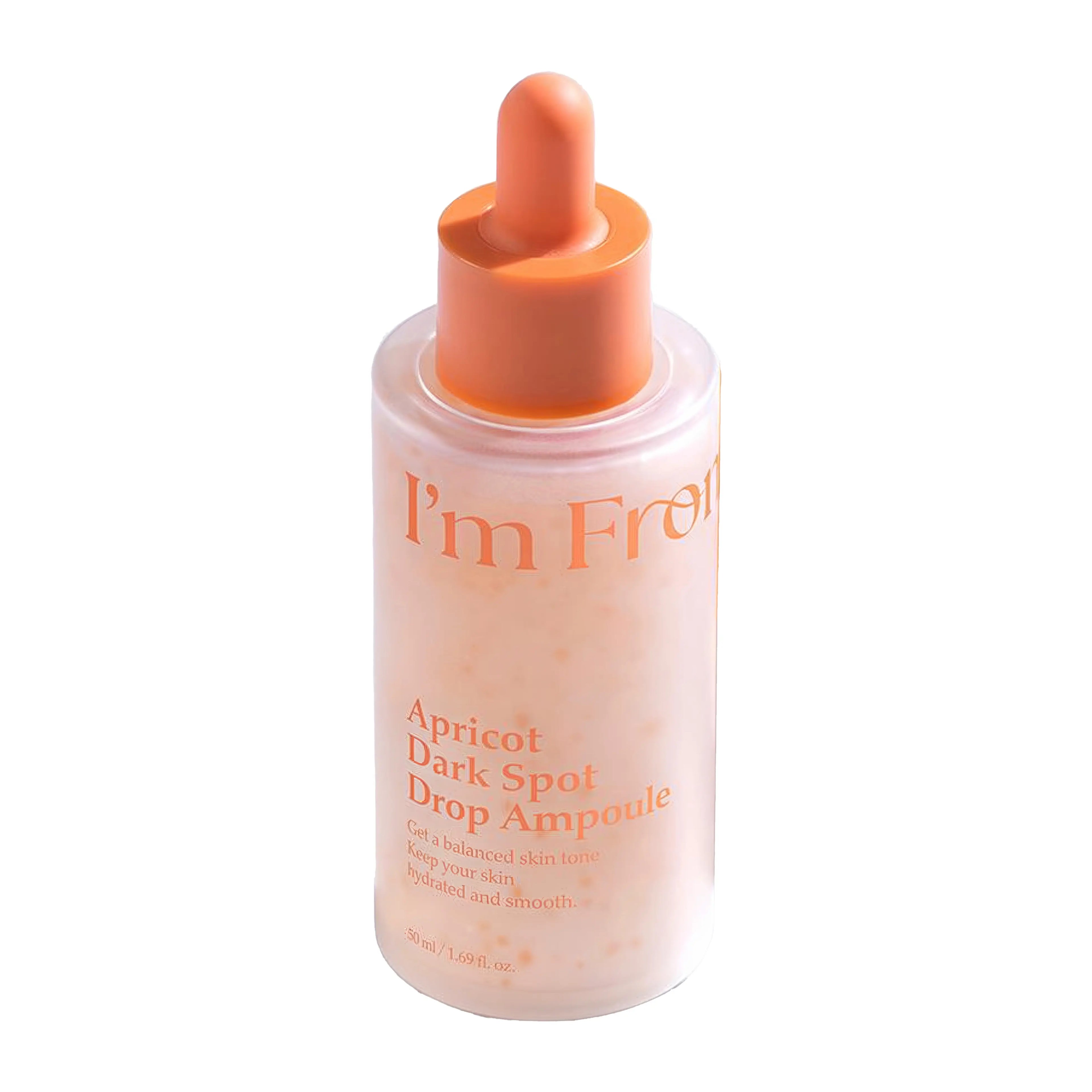 I'm From Apricot Dark Spot Drop Ampoule 50ml Korean brightening ampoule with tranexamic acid and apricot glow care for uneven skin tone