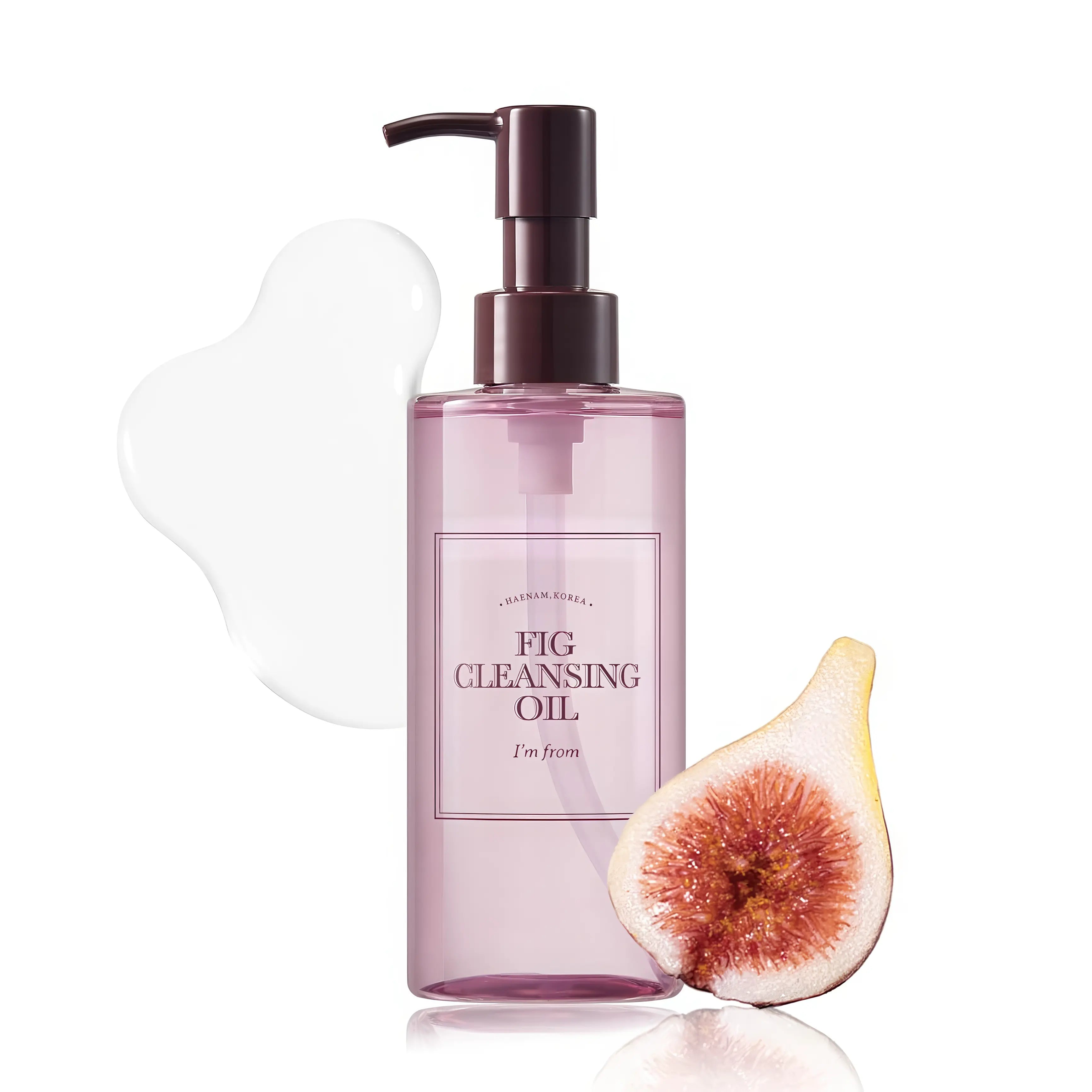 I'm From Fig Cleansing Oil 200ml Korean cleansing oil for pore cleansing, blackhead care, and smooth texture refining