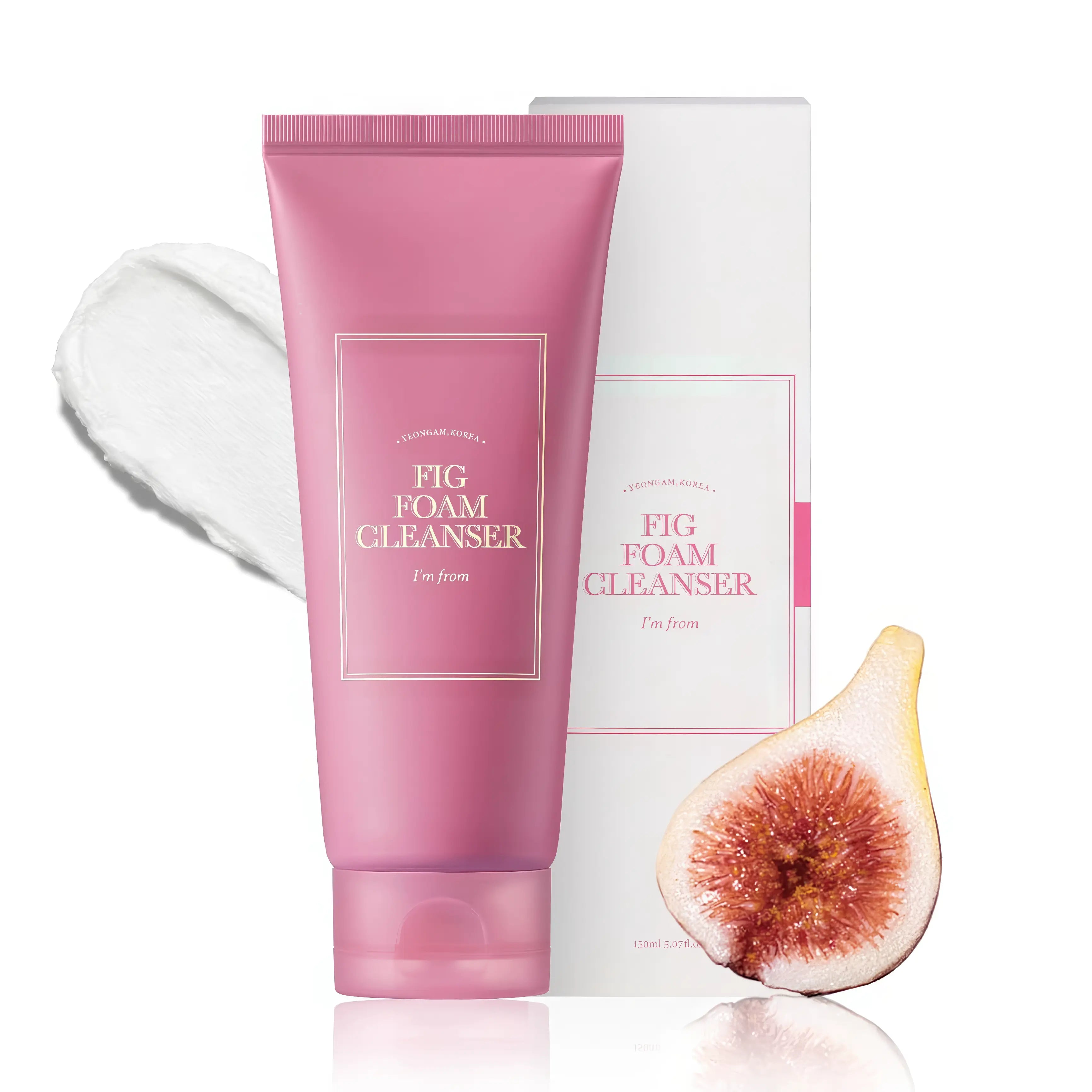 I'm From Fig Foam Cleanser 150ml Korean foam cleanser for pore cleansing and smooth texture refining care