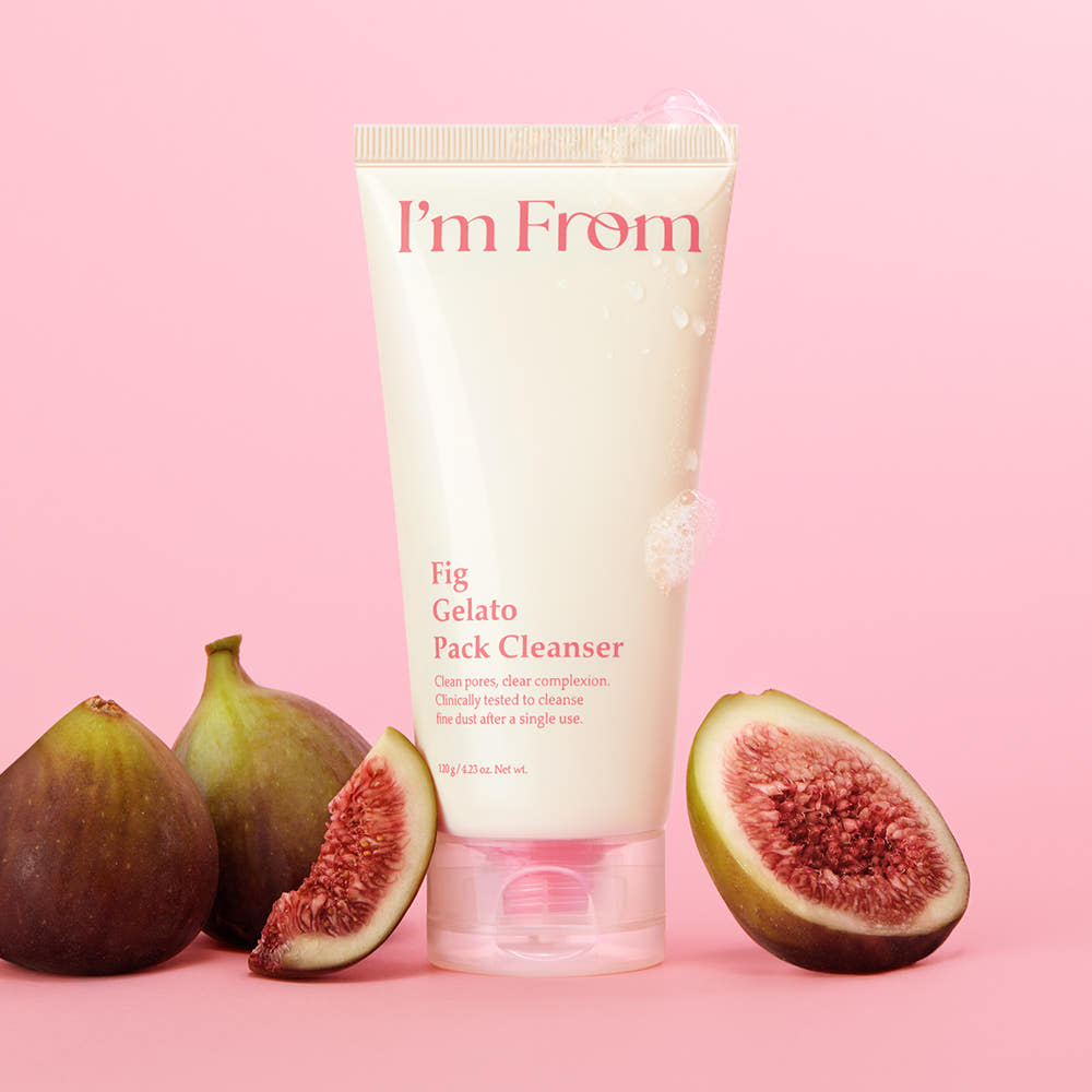 I'm From Fig Gelato Pack Cleanser 120g Korean pore cleansing gelato cleanser with fig mud and gentle exfoliation care