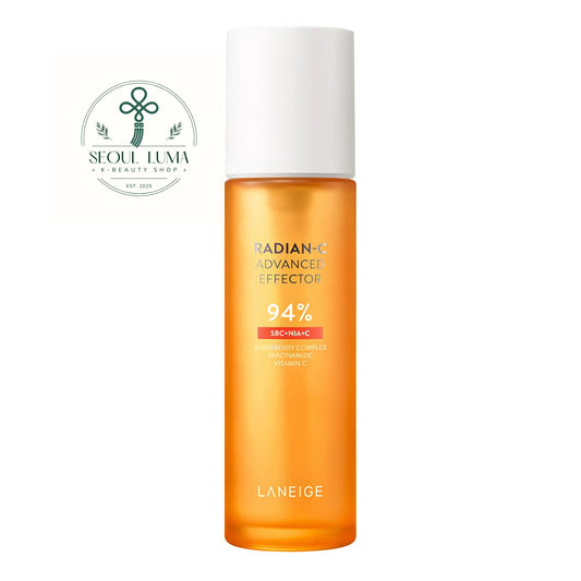 LANEIGE RADIAN-C Advanced Effector - brightening essence with 94% Super Berry Complex and 3X Vitamin Mix for dull, tired, stressed skin