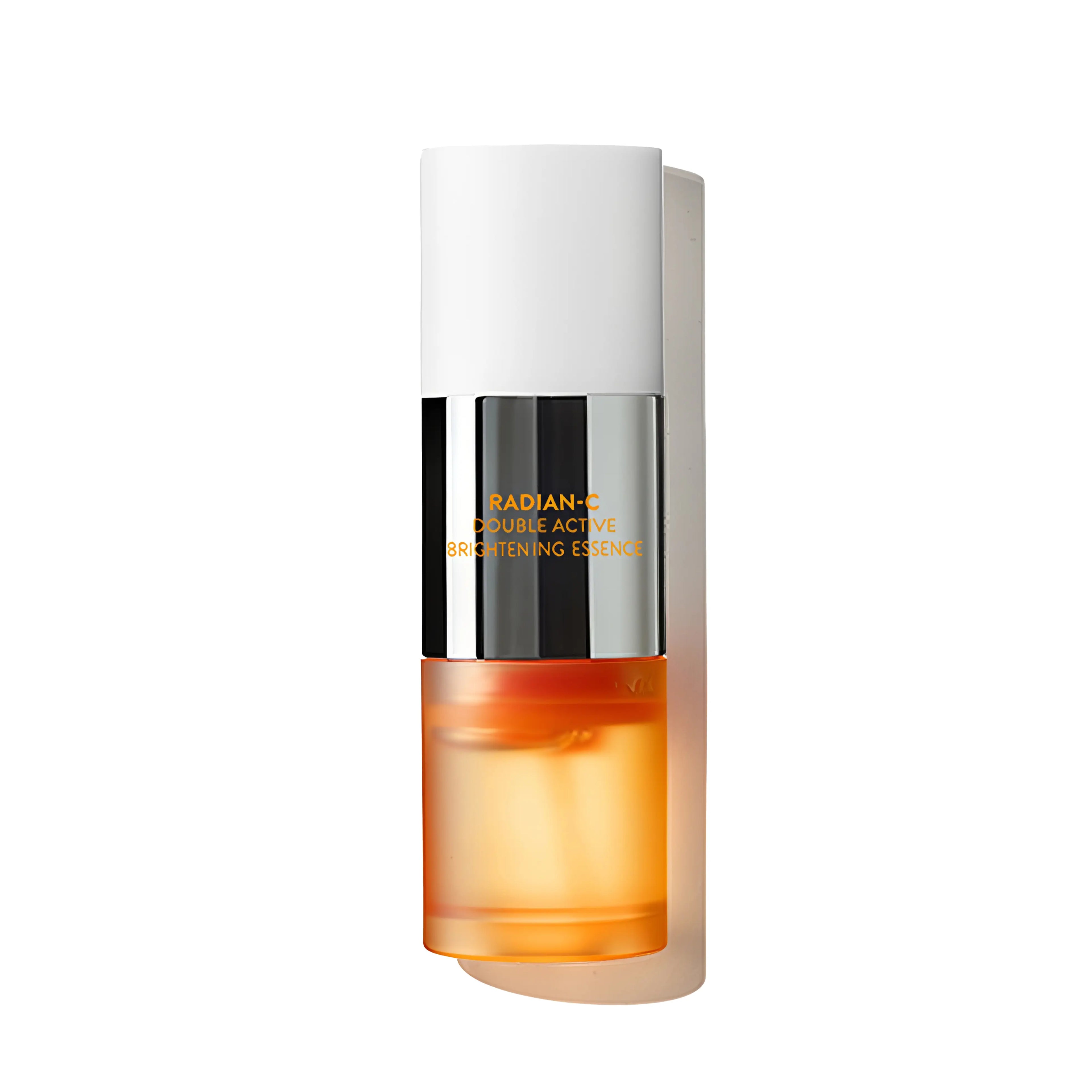 LANEIGE Radian-C Double Active Brightening Essence 30g, dual-chamber serum combining Vitamin Essence and Collagen Essence to target skin fatigue, dullness, and loss of firmness.
