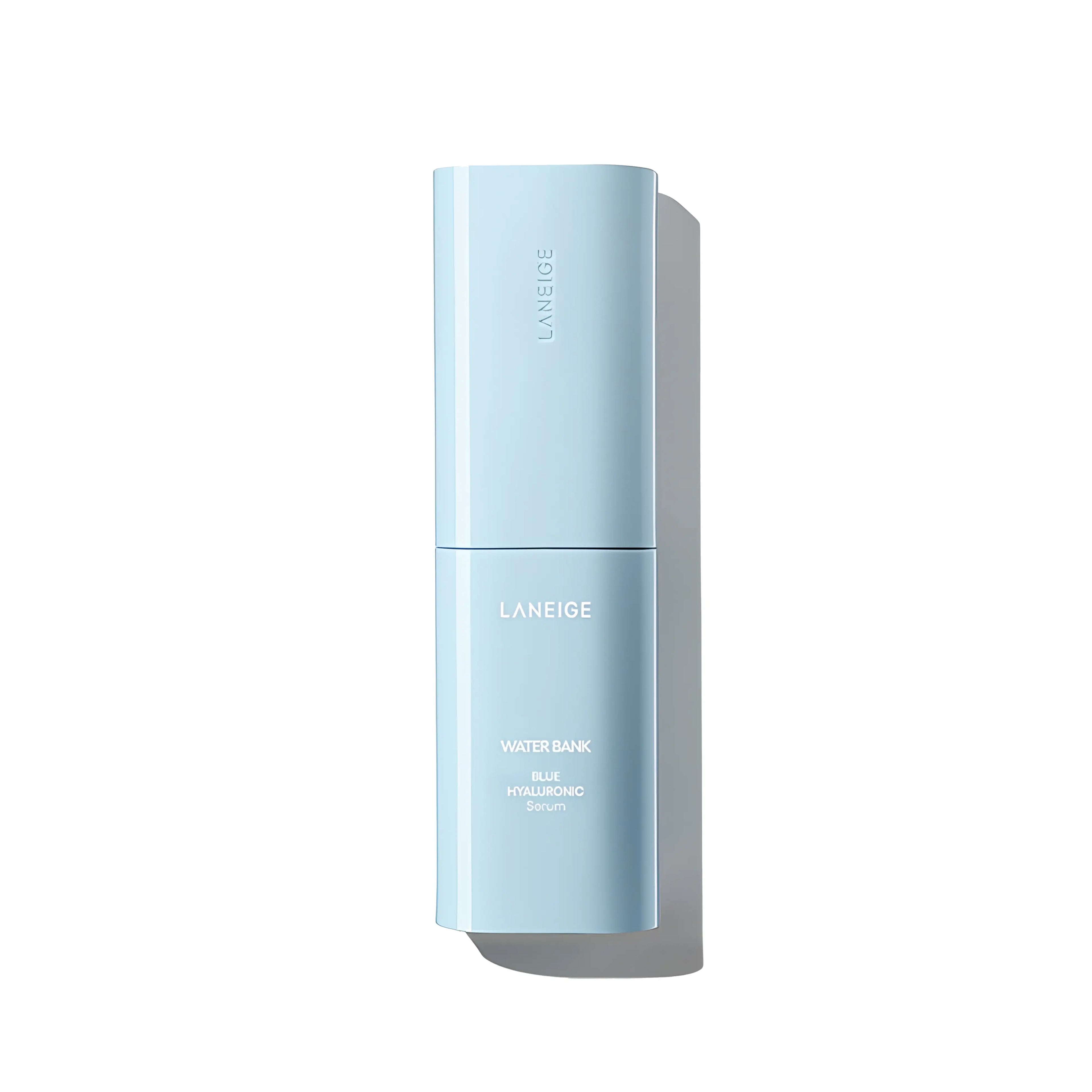 LANEIGE Water Bank Blue Hyaluronic Serum 50ml, instant hydrating serum with Blue Hyaluronic Acid and Peptides to deeply moisturize, plump, and improve skin elasticity for a firmer, radiant complexion.
