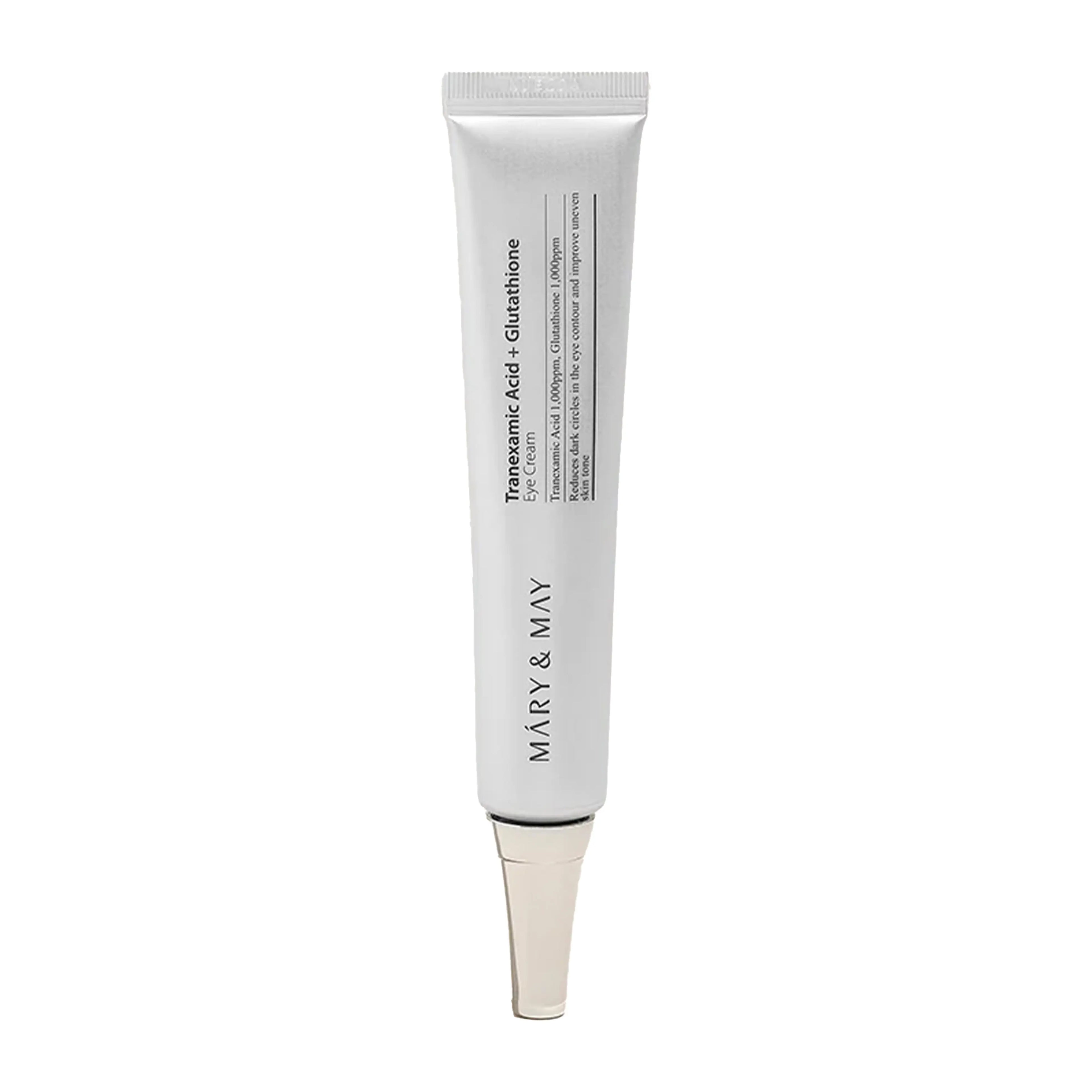 Mary&May Tranexamic Acid+Glutathione Eye Cream 30g. K-beauty brightening eye cream for dark circles and hyperpigmentation