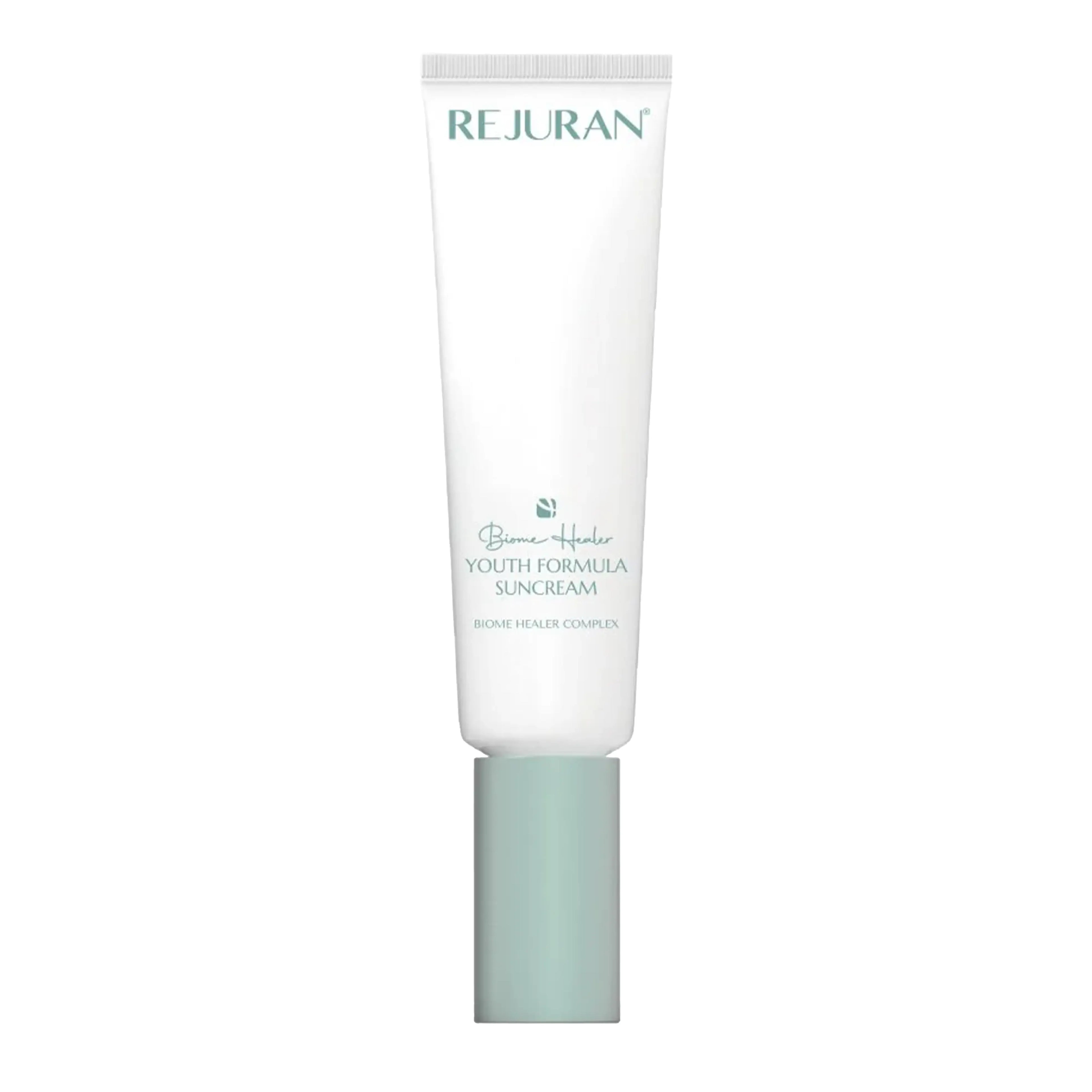 REJURAN Biome Healer Youth Formula Sunscreen 50ml. K-beauty anti-aging sunscreen with SPF 50+ PA++++ and microbiome care