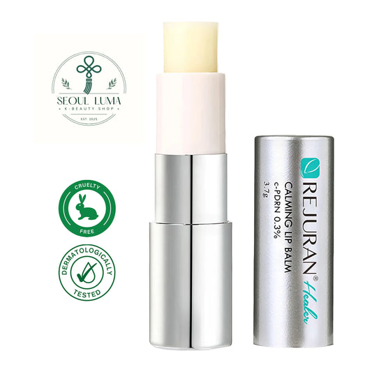 REJURAN Healer Calming Lip Balm with nourishing ingredients for daily lip care and hydration