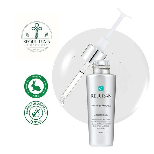 REJURAN Turnover Ampoule with highest c-PDRN concentration for rapid skin healing and collagen stimulation