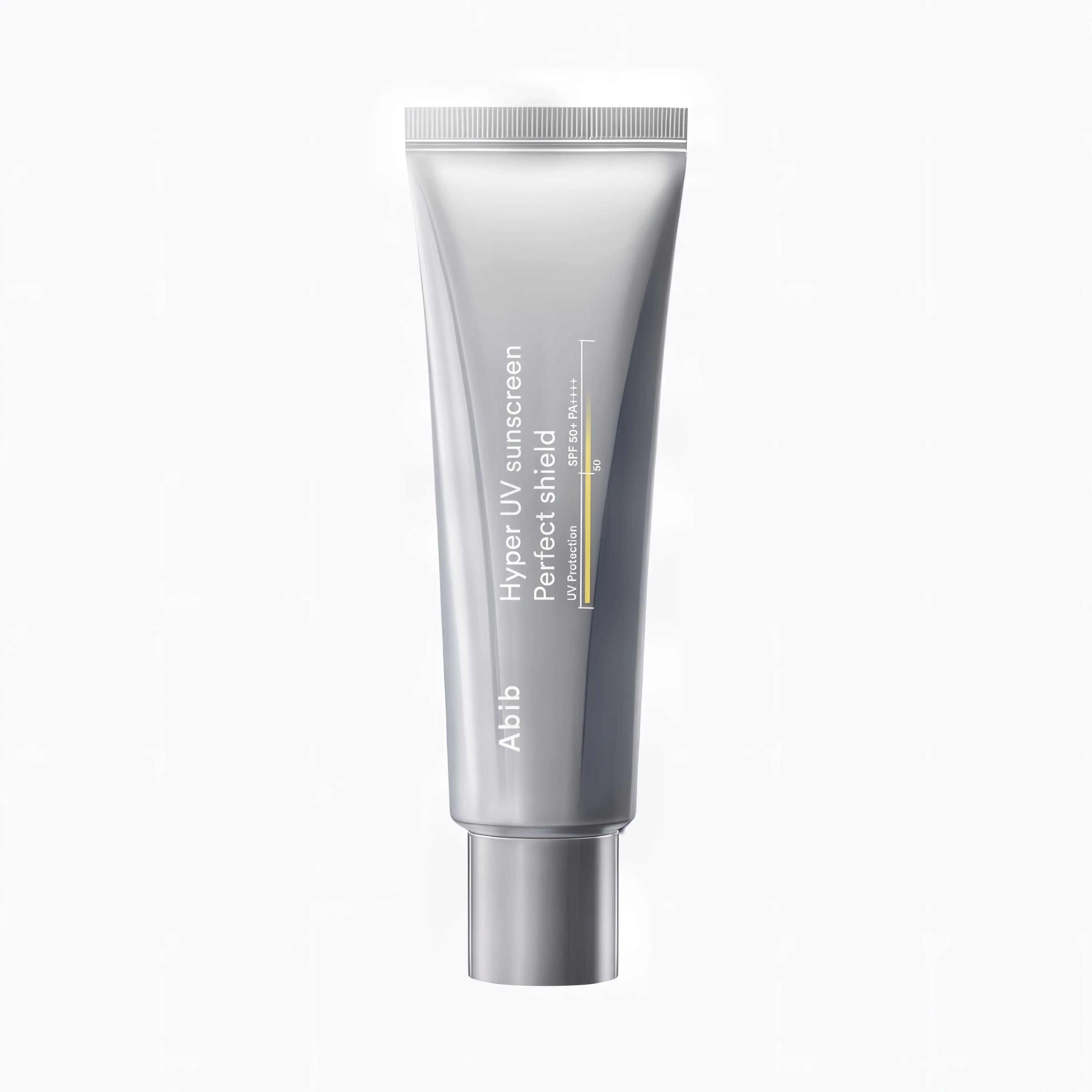 Abib Hyper UV Sunscreen Perfect Shield SPF50+ PA++++ 50ml with ceramide and allantoin for powerful sun protection, non-greasy matte finish, and soothing hydration barrier - Daily Korean sunscreen without white cast for all skin types
