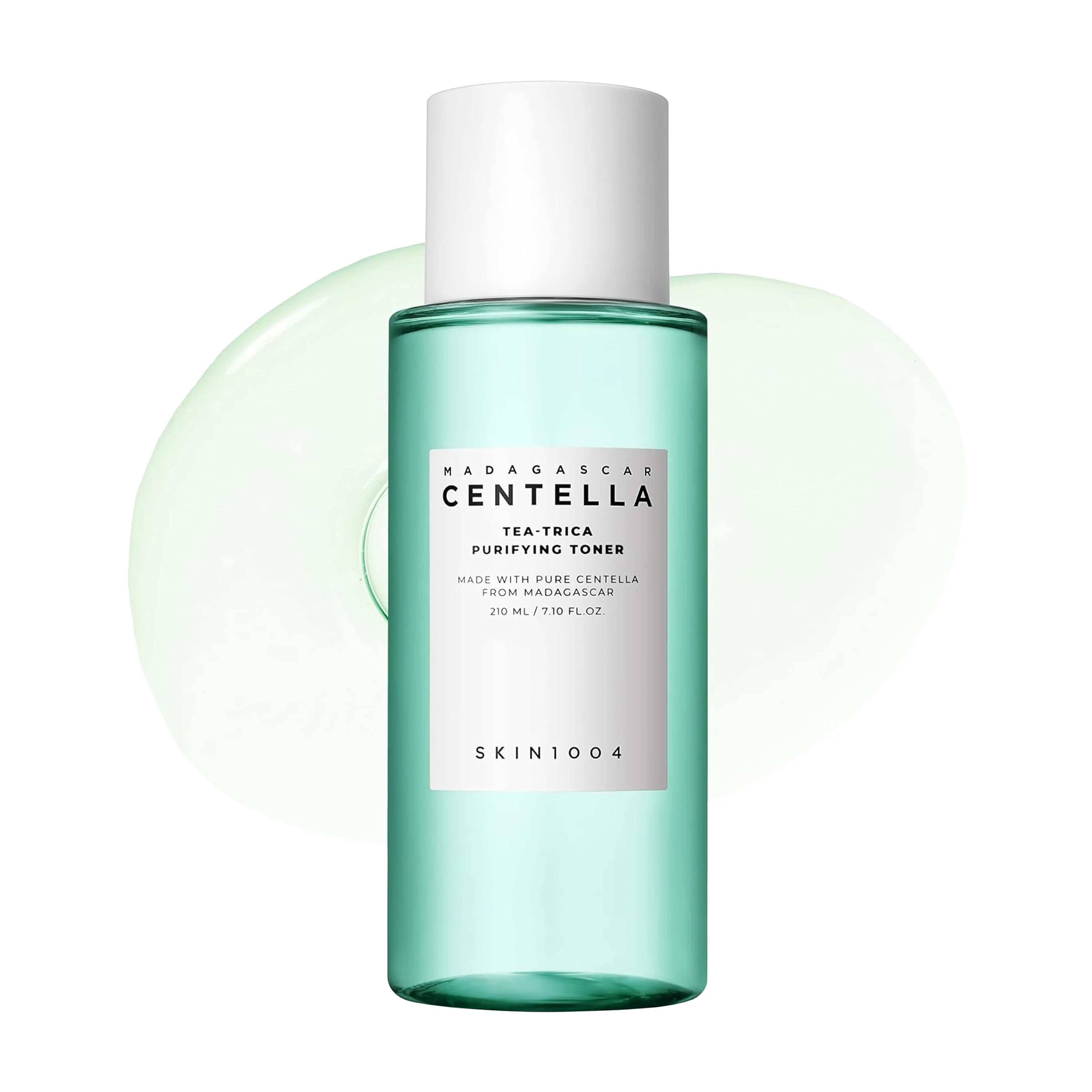 SKIN1004 Madagascar Centella Tea-Trica Purifying Toner 210ml. K-beauty tea tree toner for oily and troubled skin with sebum control