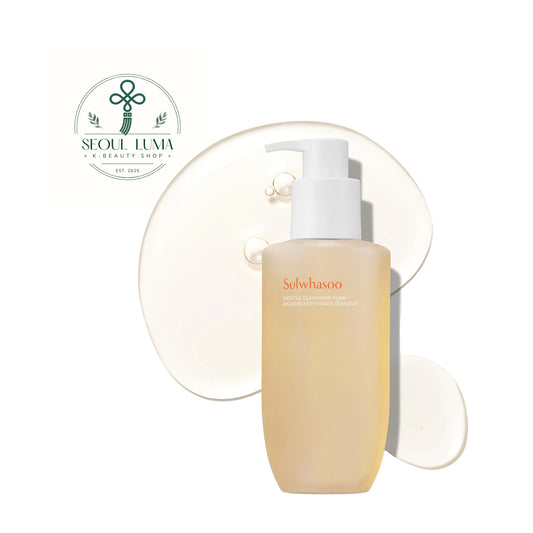 Sulwhasoo Gentle Cleansing Foam 50ml 5pcs Set - Hydrating Daily Face Wash for Sensitive Skin & Pore Care 
