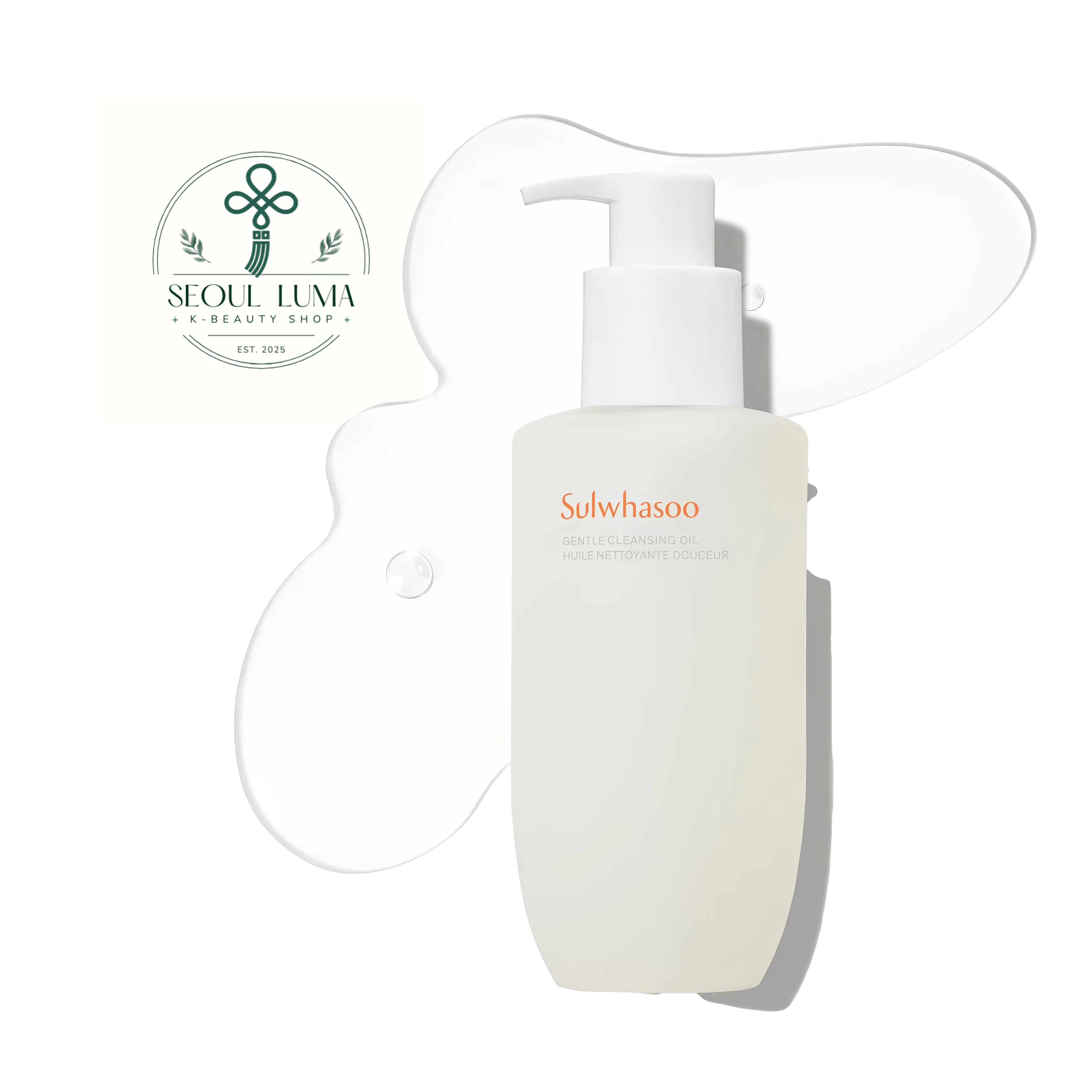 Sulwhasoo Gentle Cleansing Oil 50ml 5pcs Set - Deep Makeup Remover & Blackhead Care 