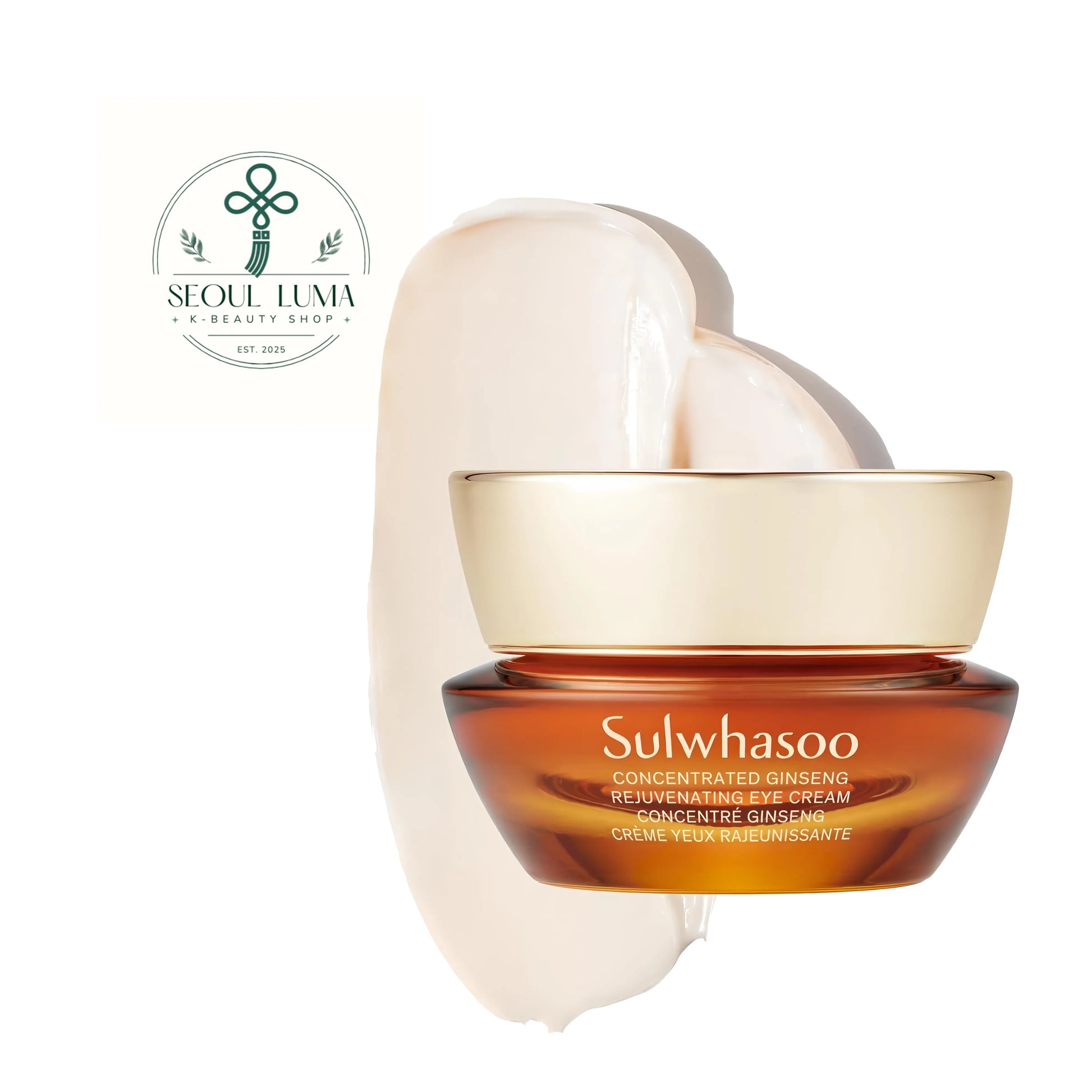 Sulwhasoo Ginseng Eye Cream 15ml - Wrinkle & Lifting Care