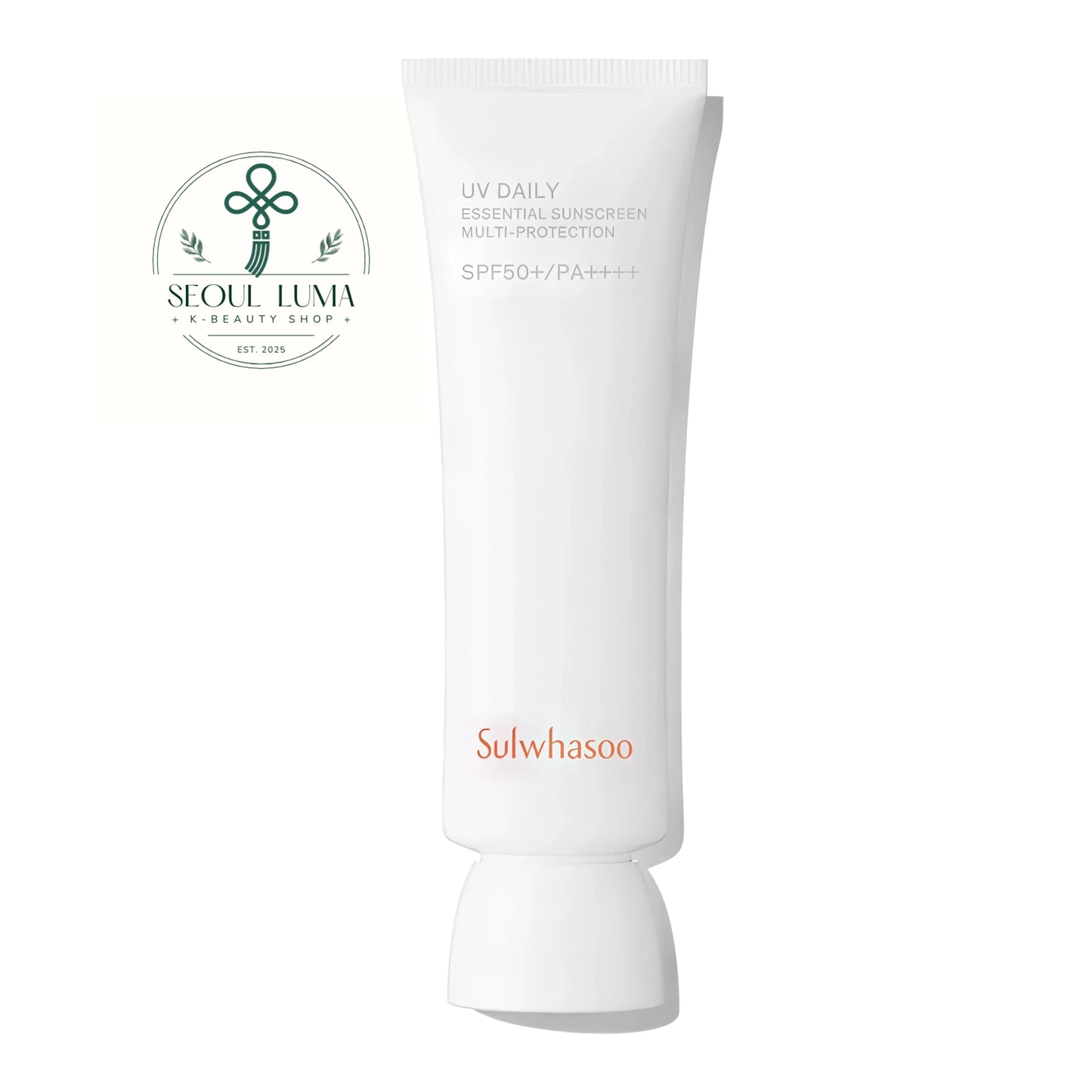 Sulwhasoo UV Daily Tone Up Sunscreen Multi-Protection SPF50+ PA++++ (50ml). A luxury pink-tinted sunscreen with 5-layer protection and Melasolv for radiant, brightened skin