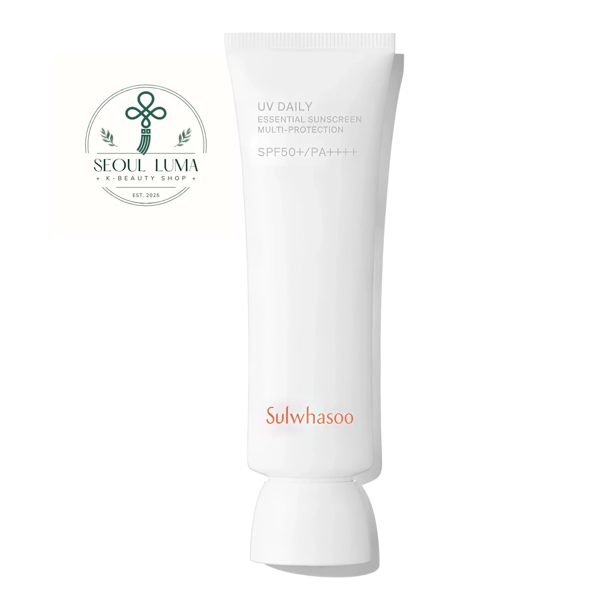 Sulwhasoo UV Daily Tone Up Sunscreen Multi-Protection SPF50+ PA++++ (50ml). A luxury pink-tinted sunscreen with 5-layer protection and Melasolv for radiant, brightened skin